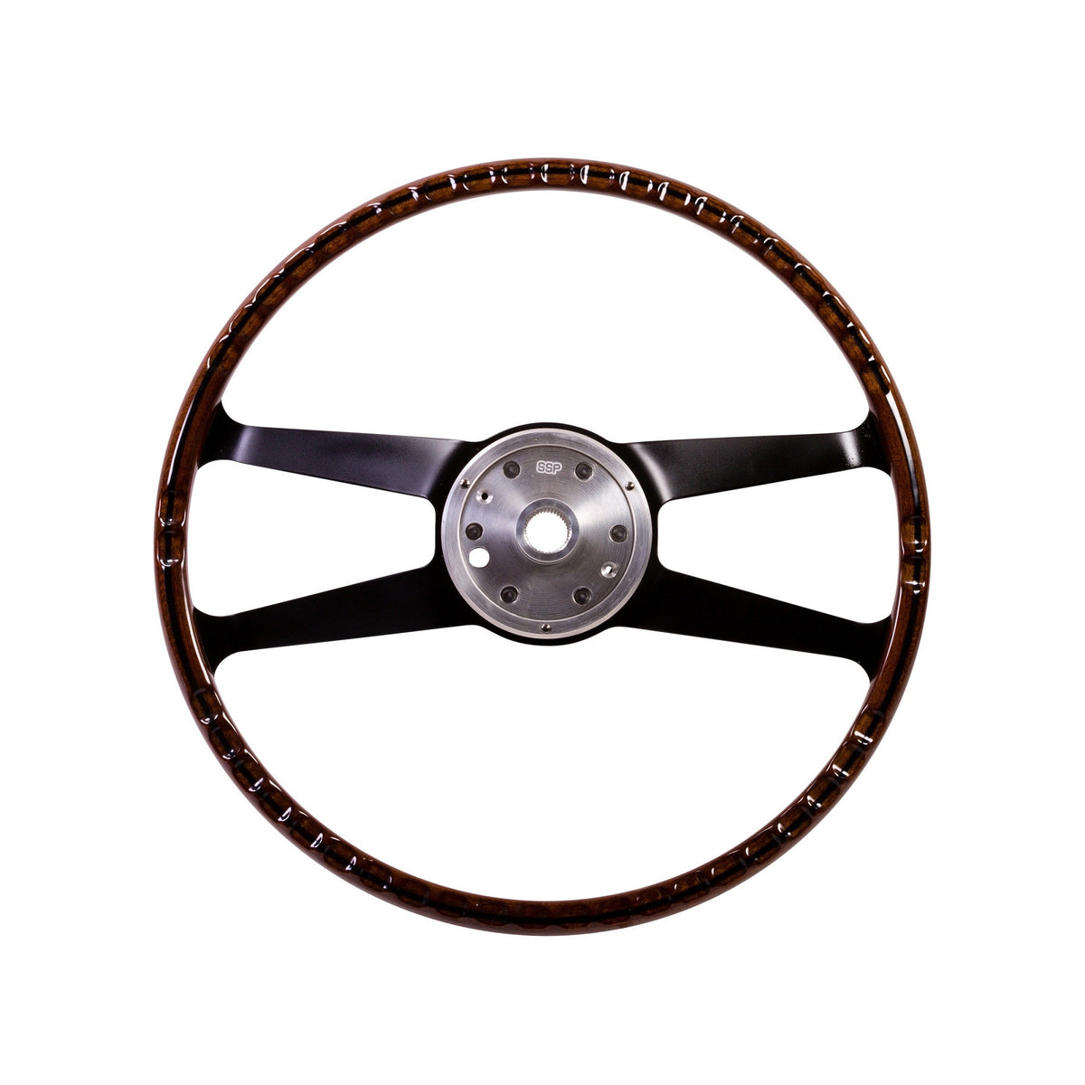Porsche 911 912 Steering Wheel, Inc Boss, Mahogany, 417mm Porsche, AC400103 New