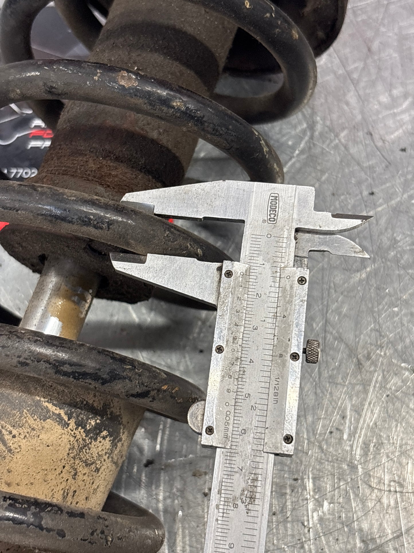 Porsche 924 Front shock absorber, used 477412031E