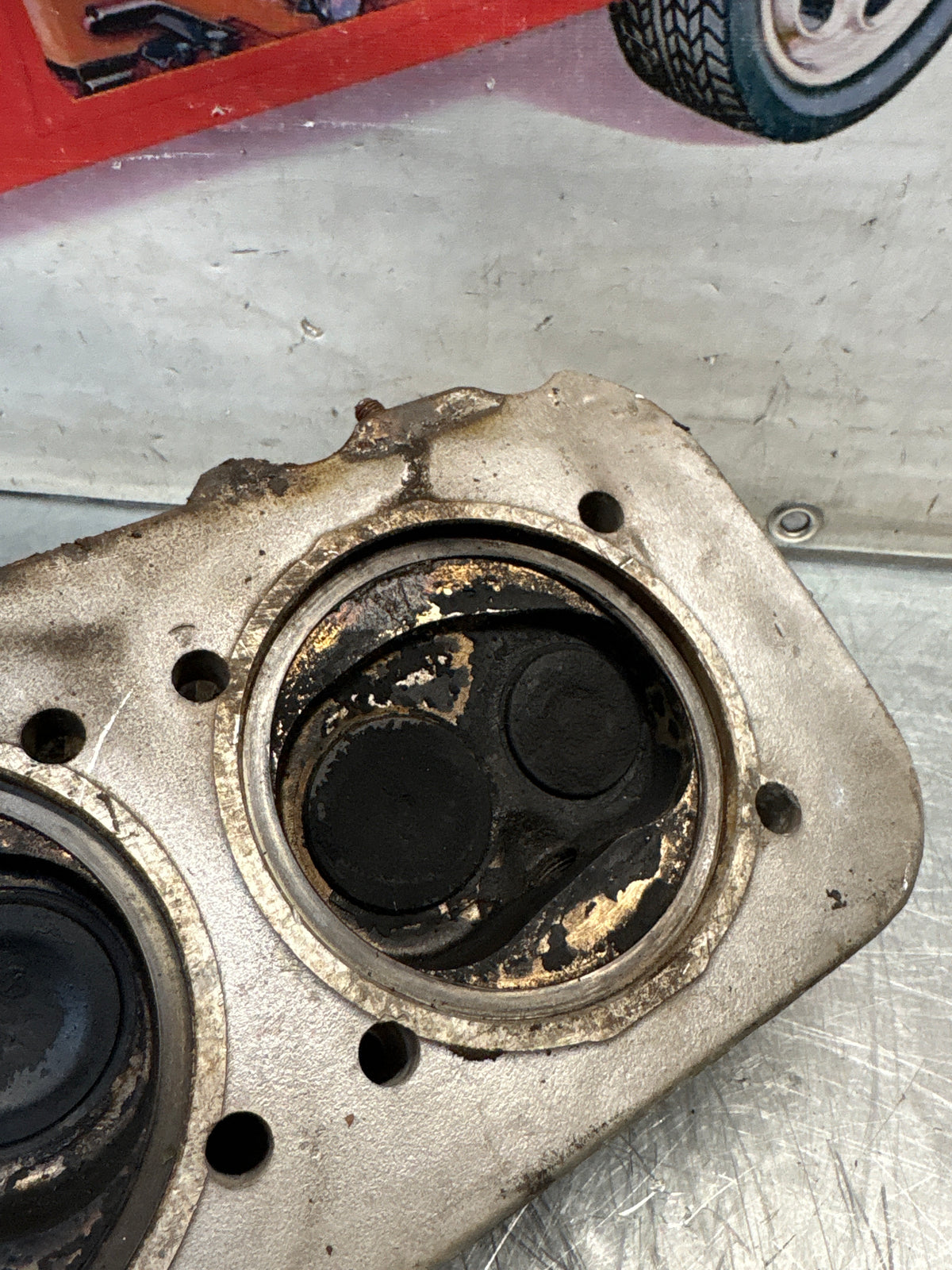 Porsche 914, cylinder head, used 021101371S
