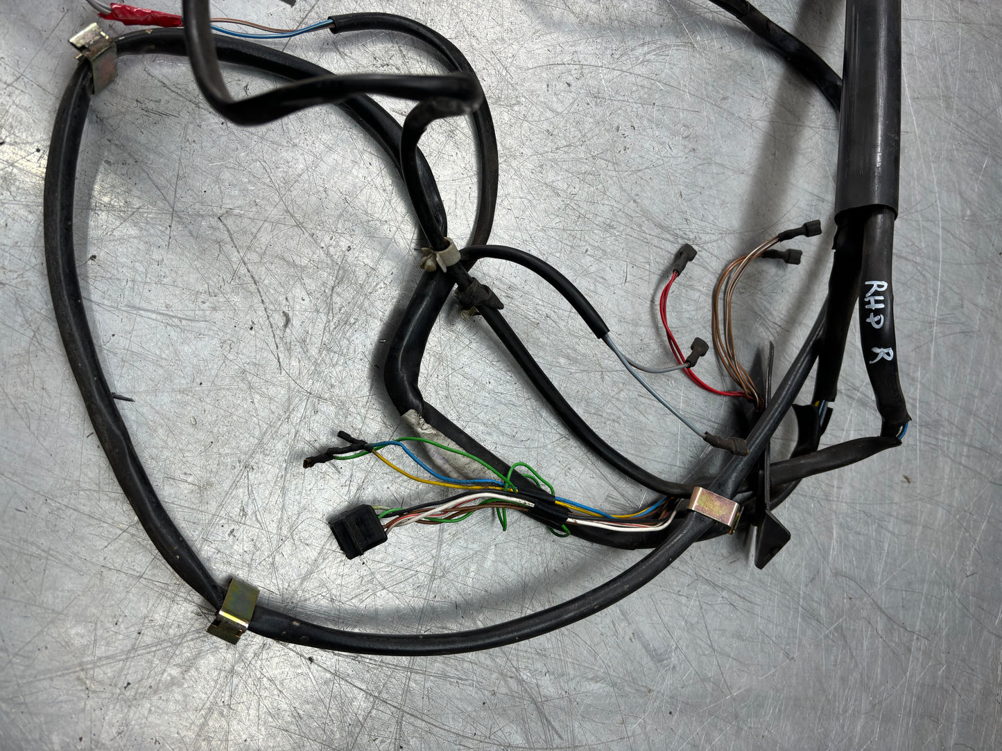 Porsche 928 S2 1986 Drivers Door wiring harness, loom, from a RHD car, used