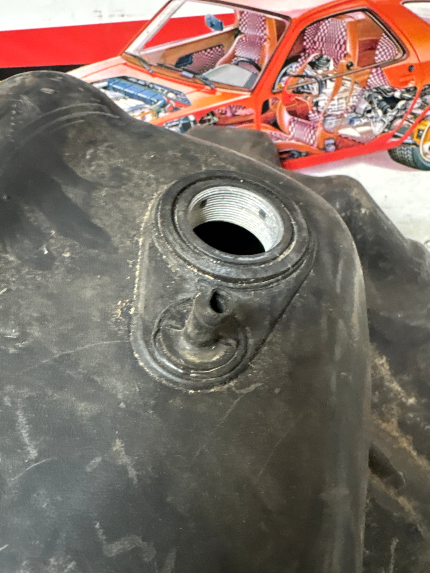 Porsche 911 993 964 RHD fuel tank, used 99320102200