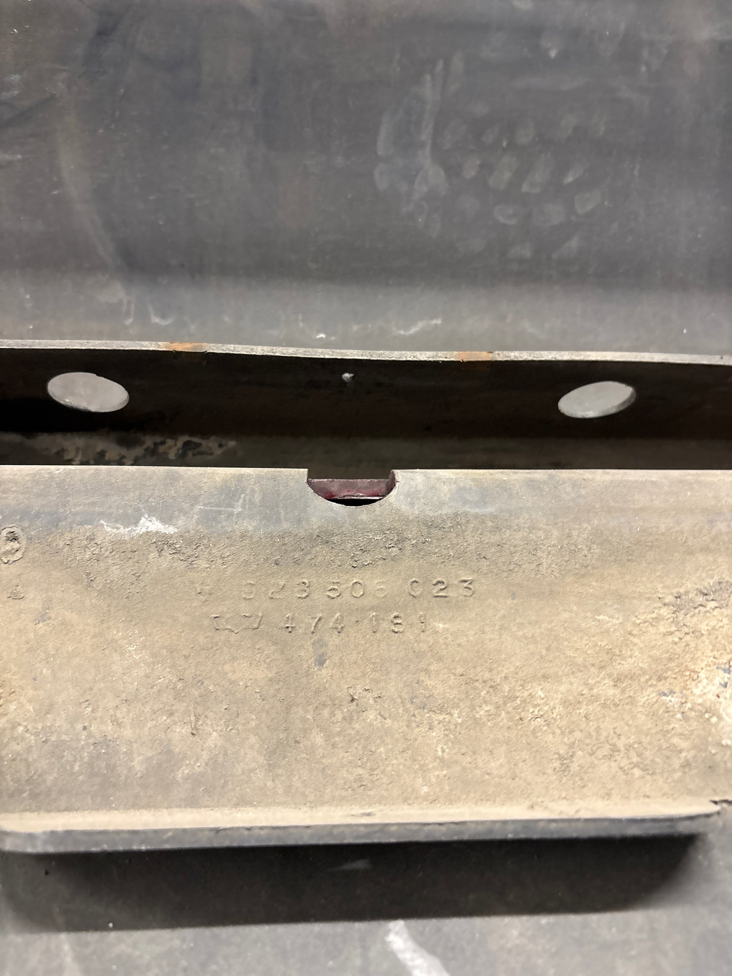 Porsche 928 rear bumper, used 928505023