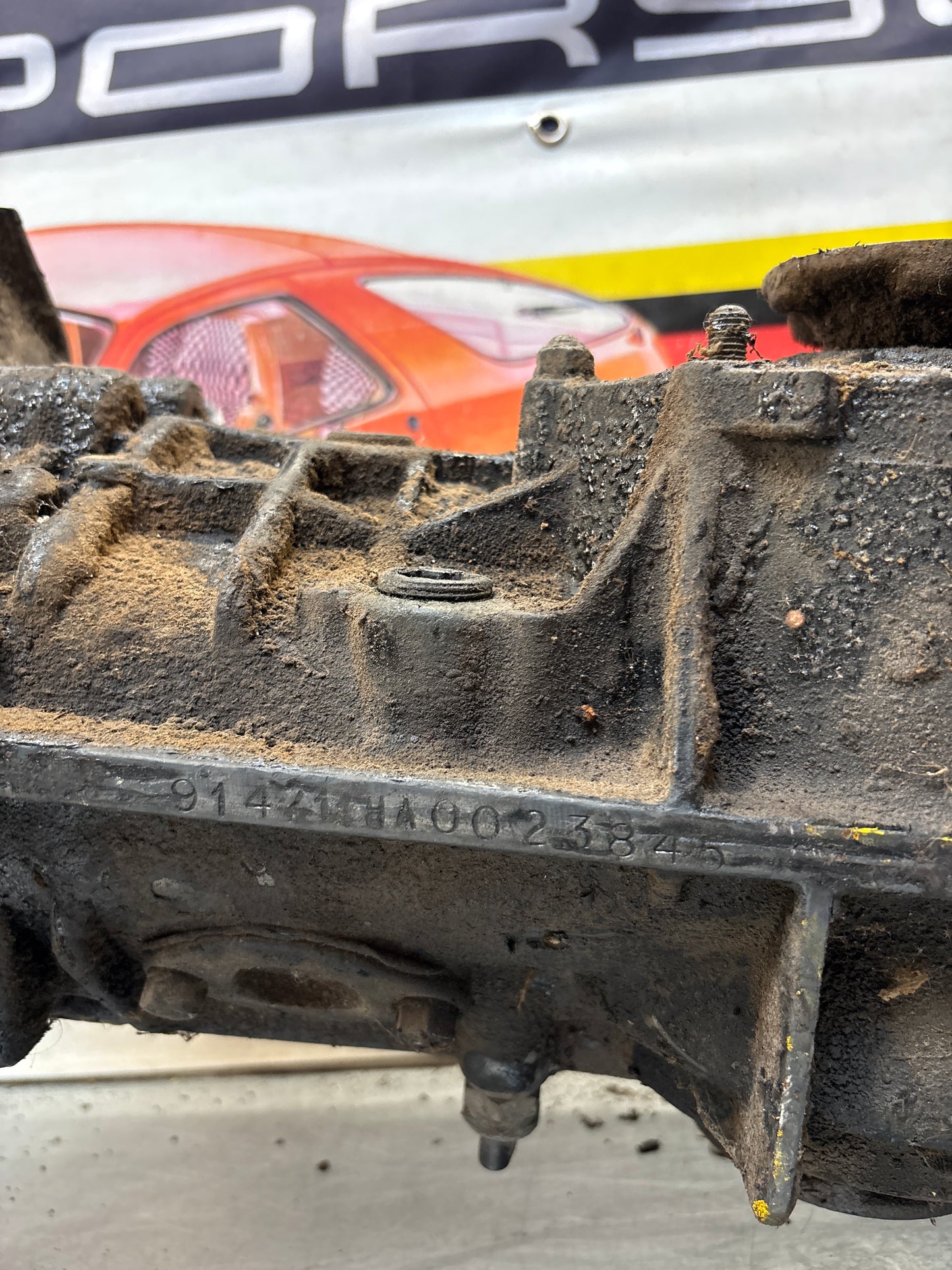 Porsche 914 transmission, used, for spares or repair unknown condition HA0023845