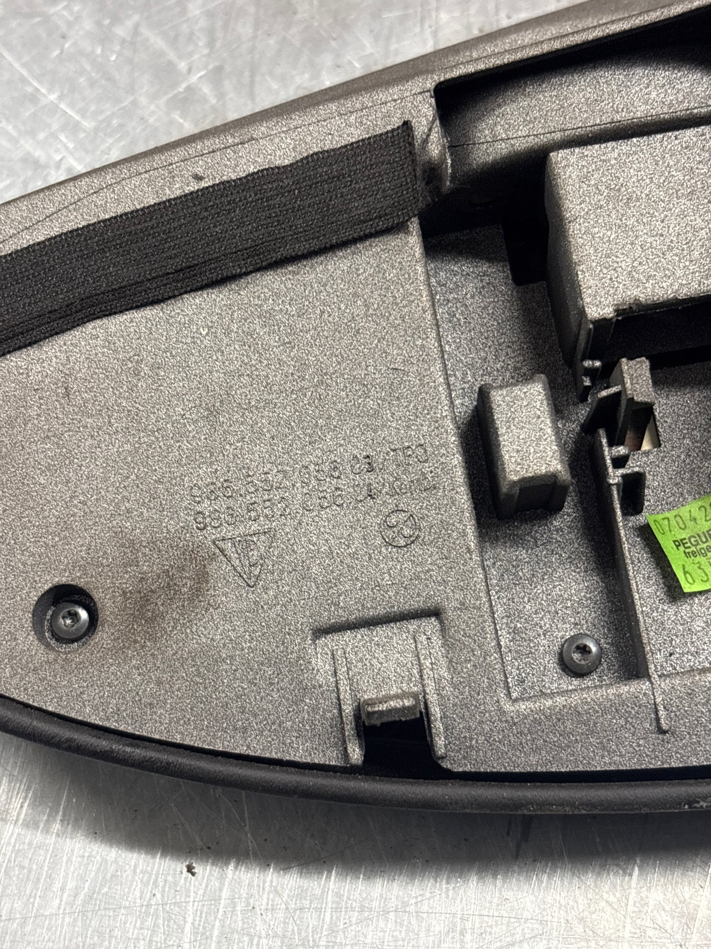 Porsche Boxster 986 RHD dashboard cluster trim,black/silver used 98655205600 / 98655205601