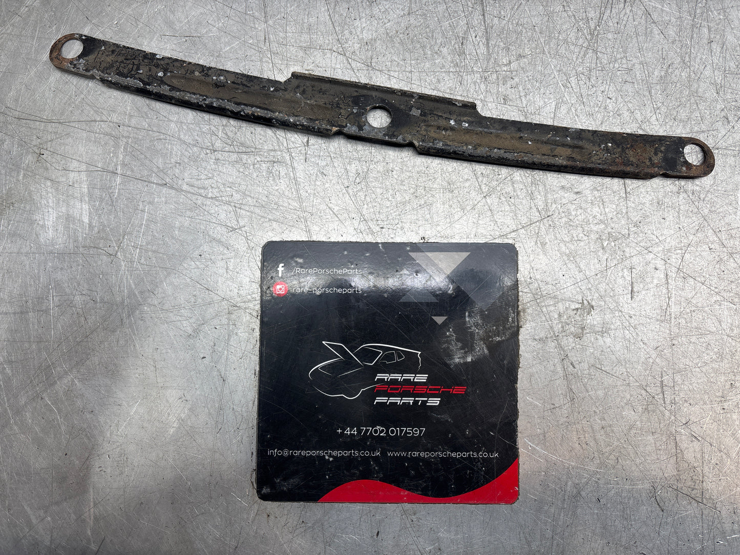 Porsche 944 wing to front valance attachment strip 85.5- 94450351300, used