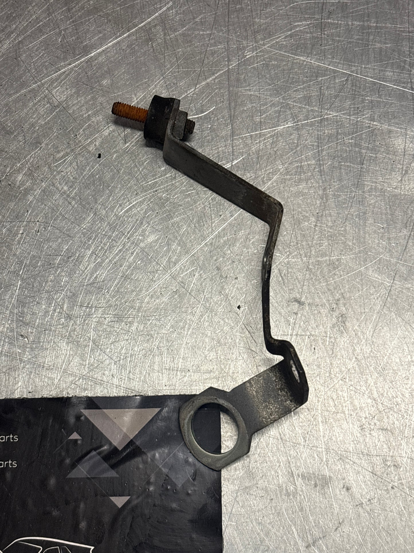 Porsche 928 air cleaner support bracket, used 92811014511