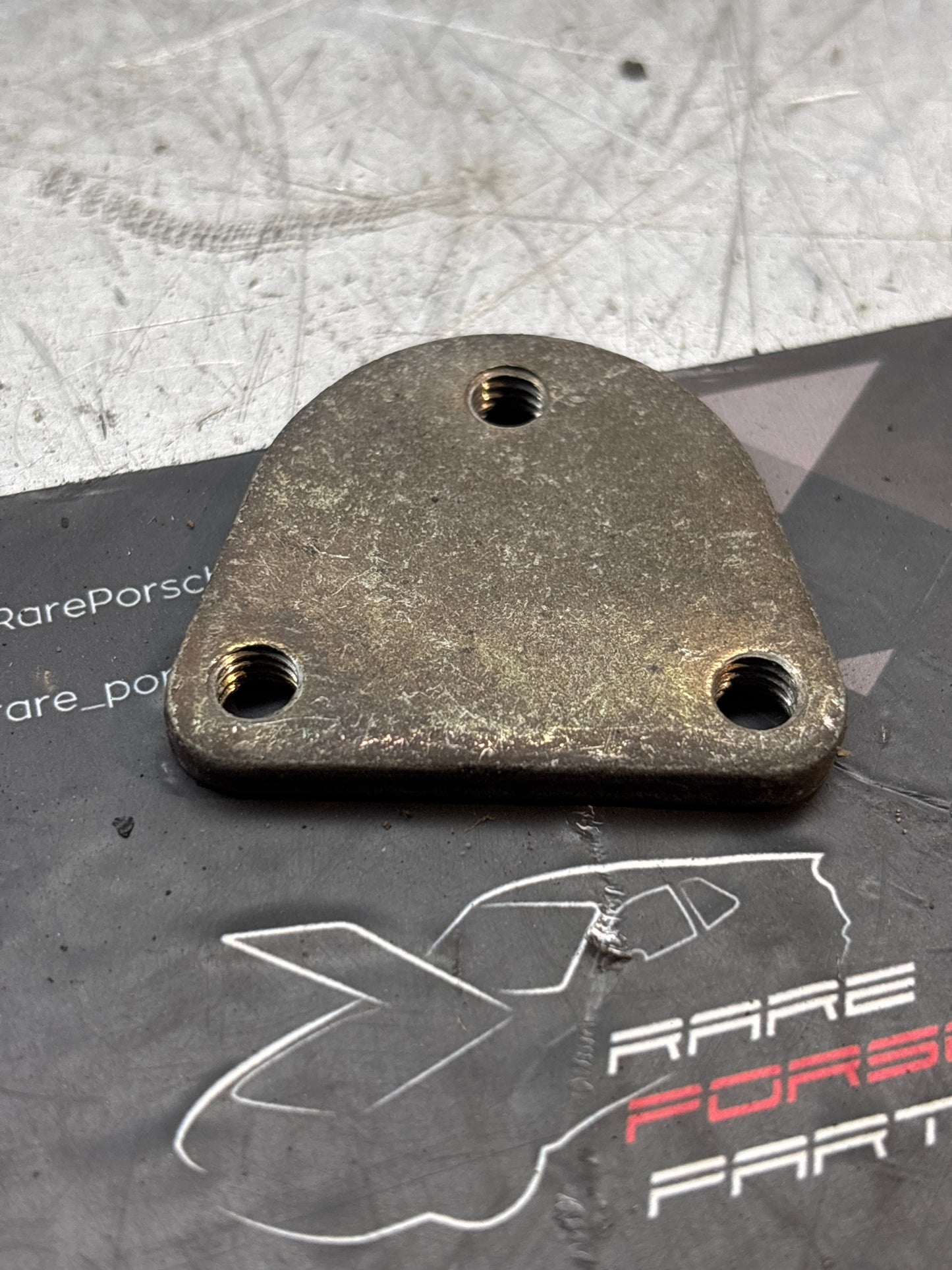 Porsche 944 Turbo S2 3 Hole Inner Backing Plate for Headlight Pivot, 95175016900 used