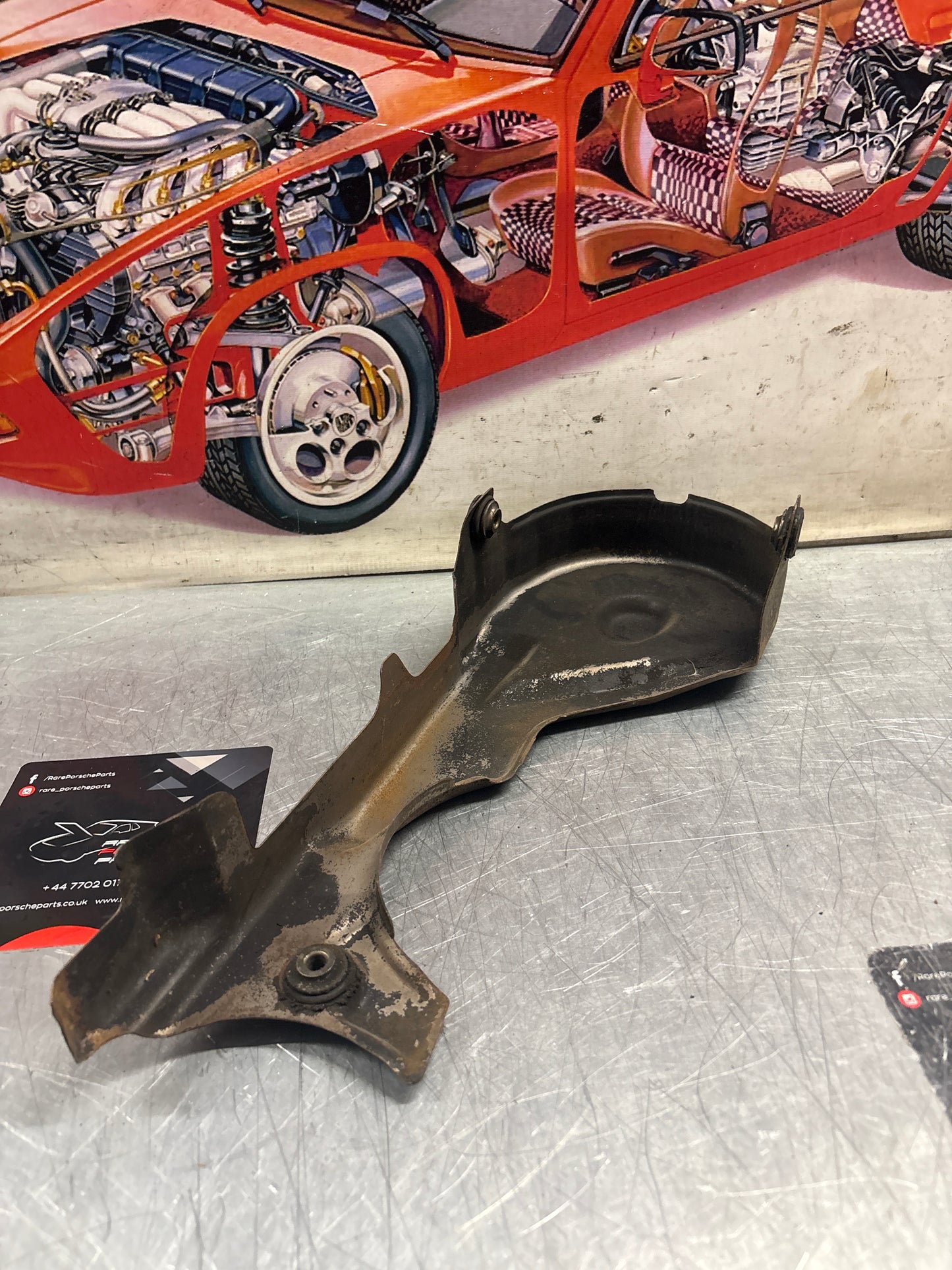 Porsche 924 N/A timing cambelt cover 048109123 used