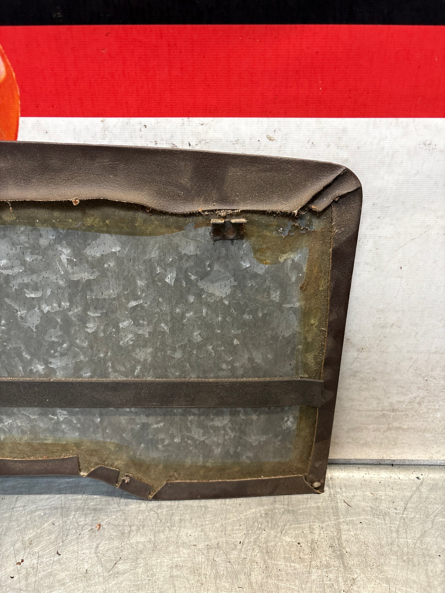 Porsche 928 sun roof headliner trim, brown, used 928564069504RB