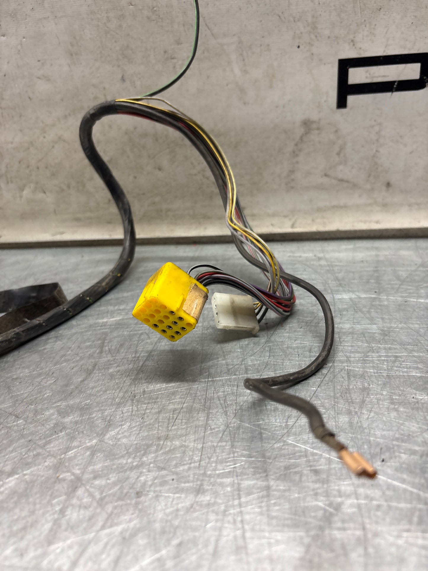 Porsche 944 manual LHD 82-85 rear end loom, used 94461200405