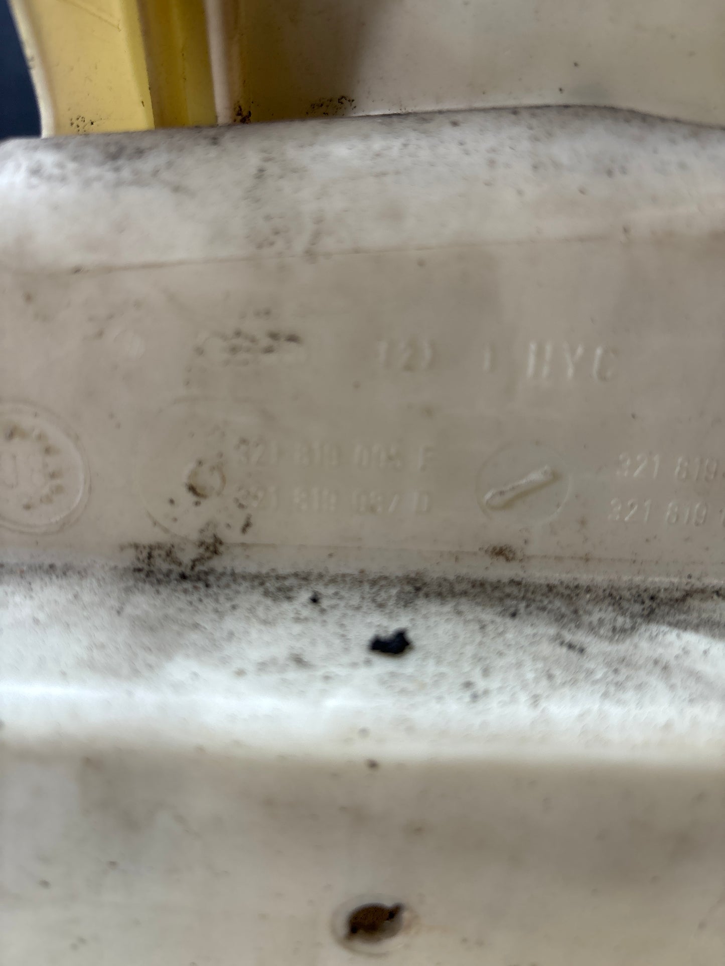 Porsche 924S heater box blower fan assembly, complete 811819096 used