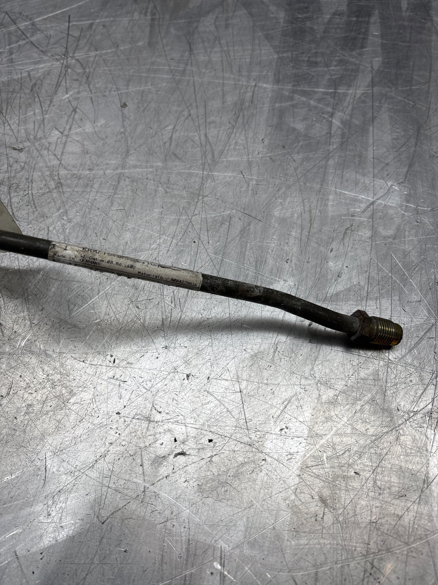 Porsche 944 fuel feed line, used, 94435696910, used