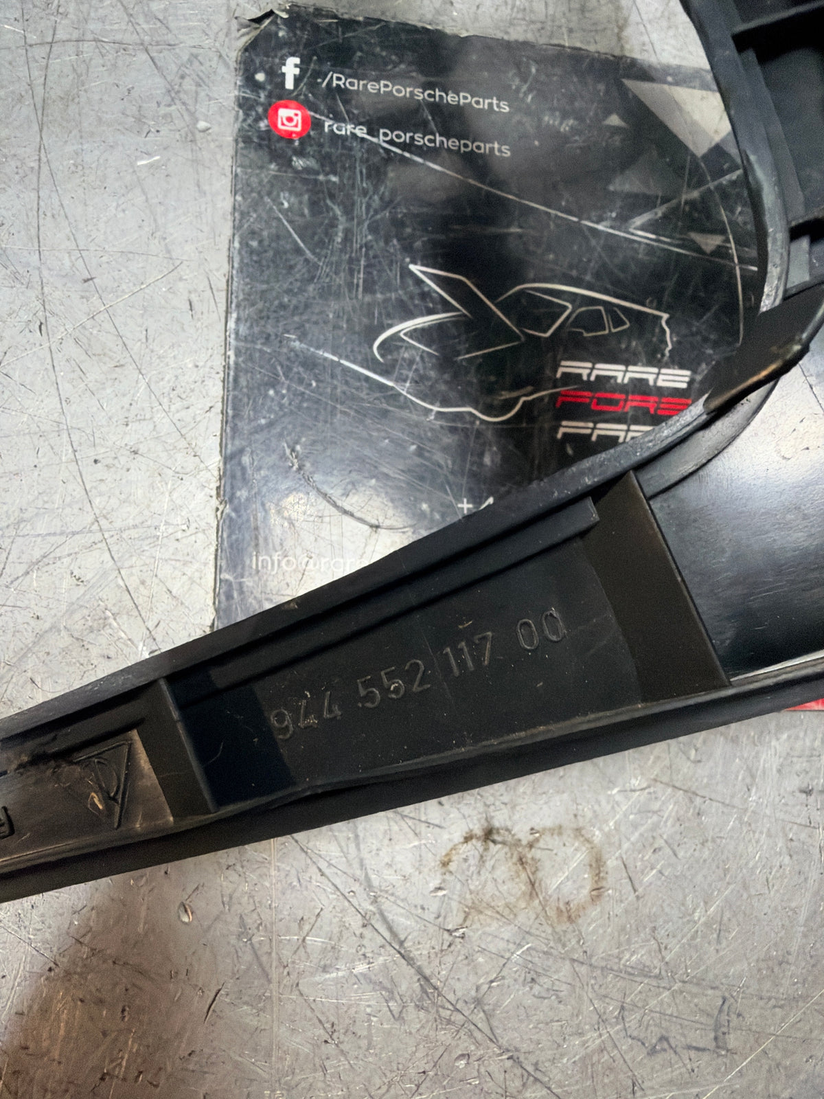 Porsche 944 968 Dashboard Shifter Frame Trim for automatic cars 94455211700 used