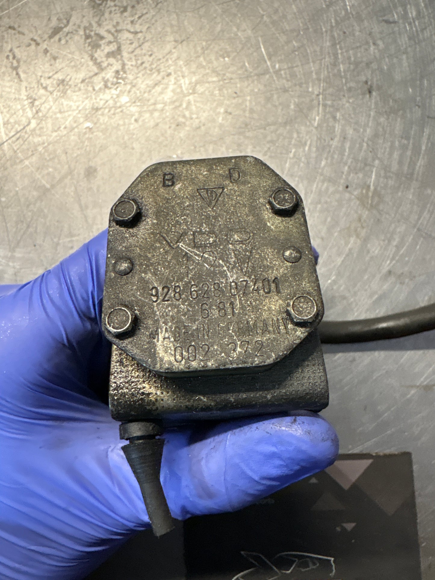 Porsche 914 944 928 genuine VDO Windscreen Washer Pump, 92862807401, used