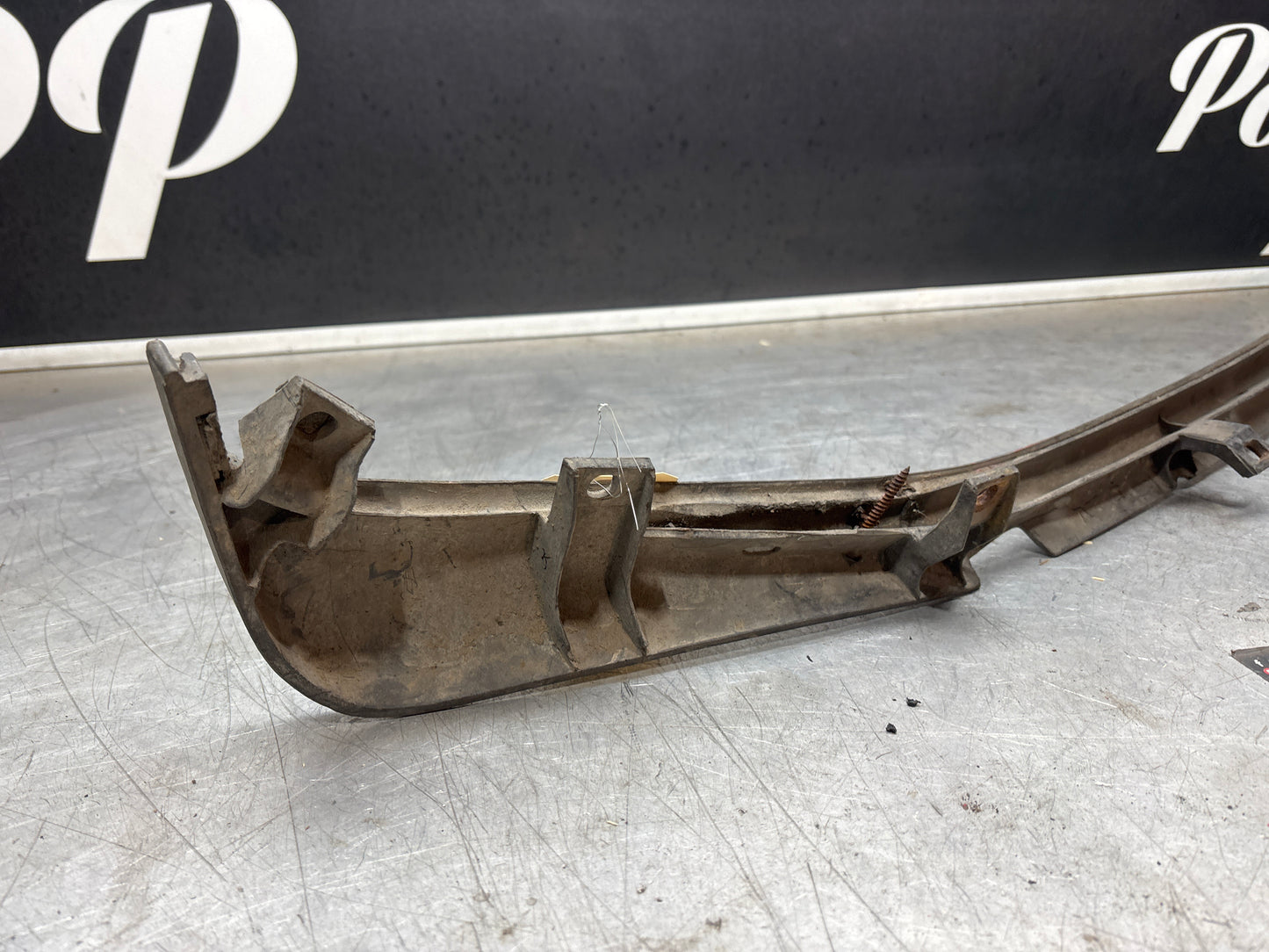 Porsche 944 lower door sill trim molding left side, used 95155919500 spares or repair