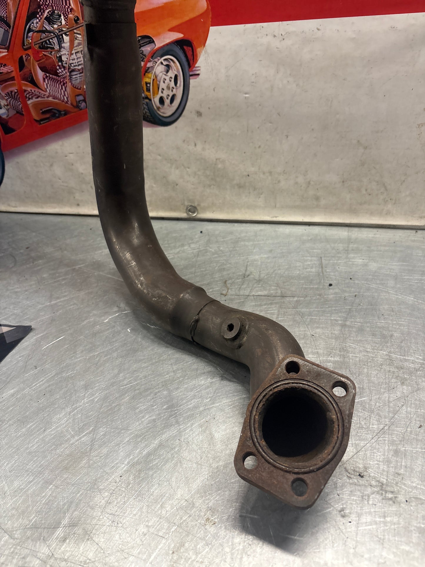 Porsche 944 Turbo exhaust cross over pipe 95111109615 used