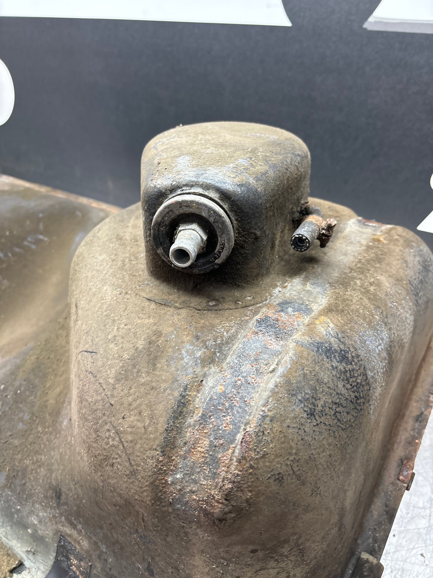 Porsche 924 944 metal fuel tank 477201021F used