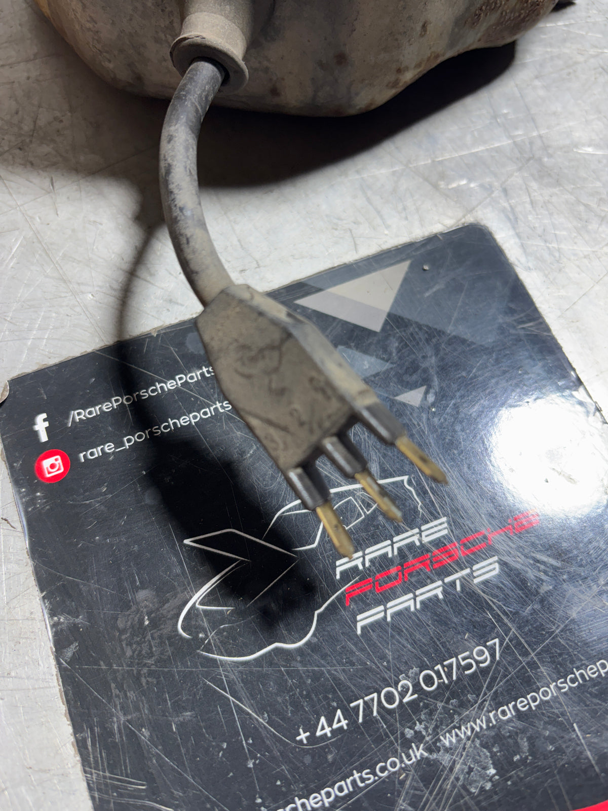 Porsche 924 Early Front right driving light, Used 477941752D
