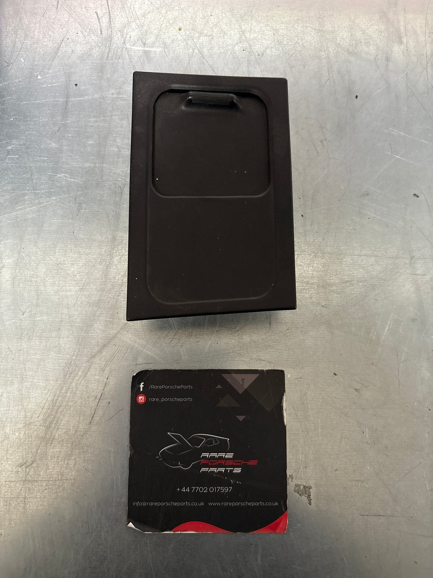 Porsche 944 Ashtray Black 85.5- 94455217102, used
