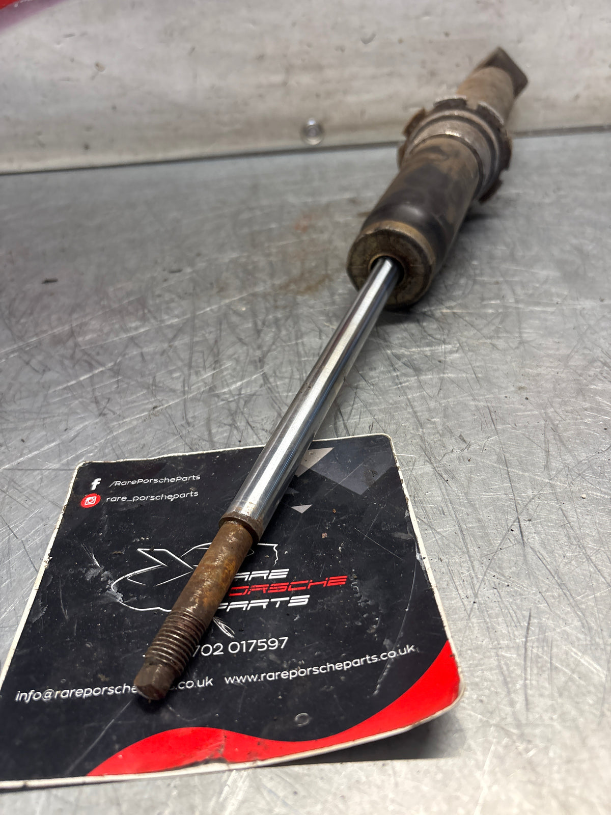 Porsche 911 964 rear shock absorber, used 96433305700