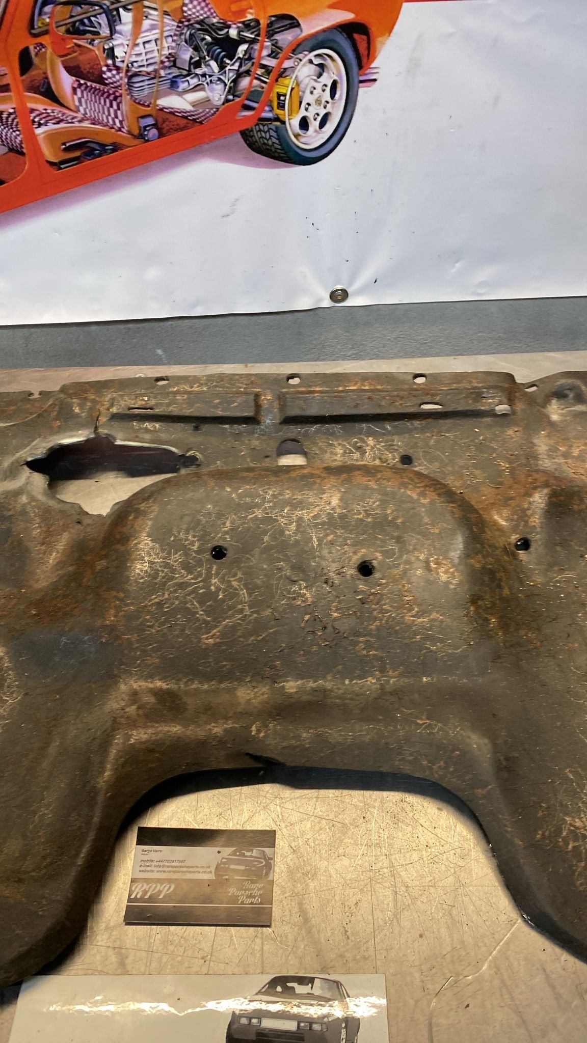 Porsche 928 Isolamento firewall vano motore 92855608906 LHD