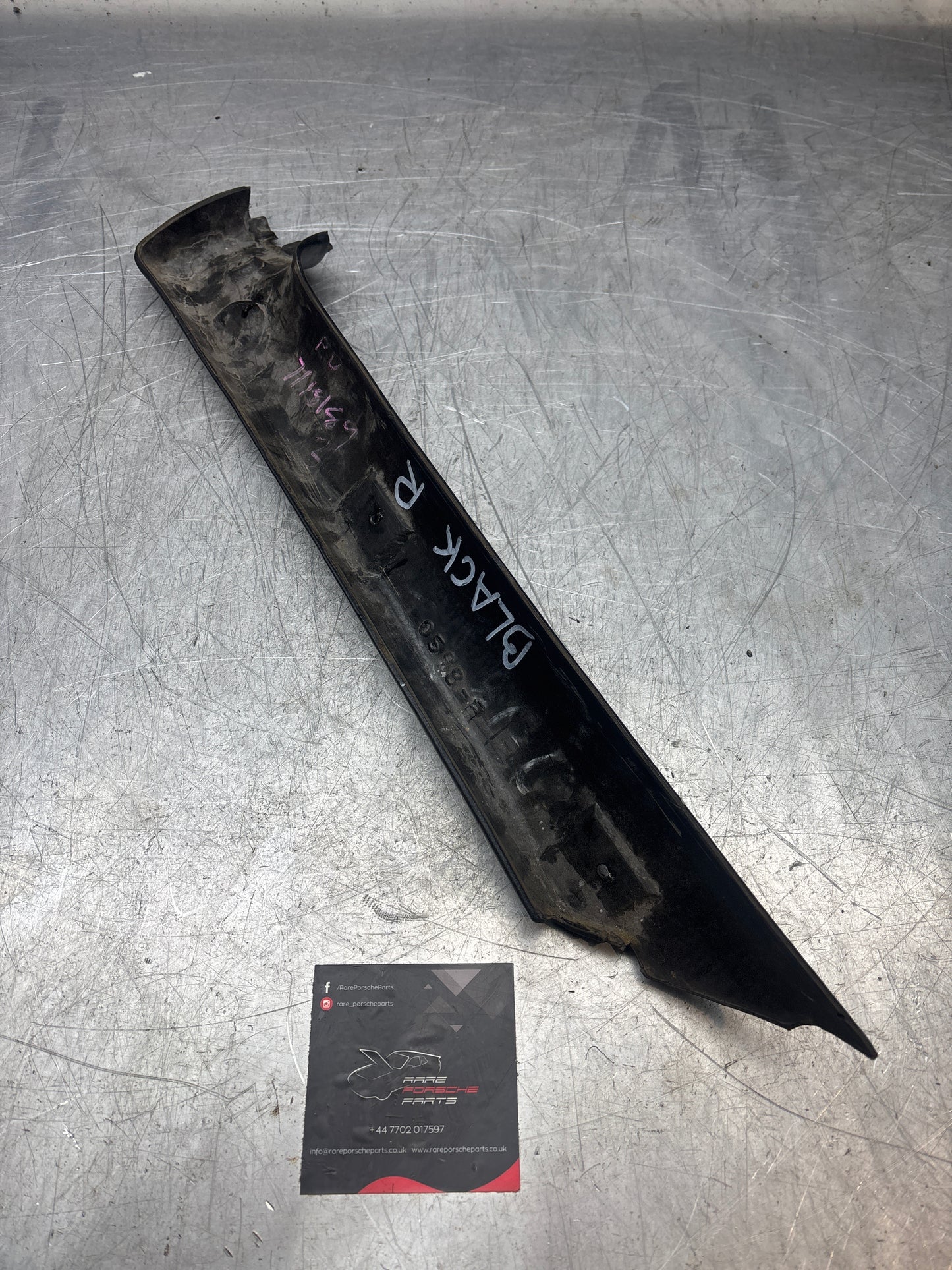 Porsche 944 Cabrio right A pillar cover 94155505410, black