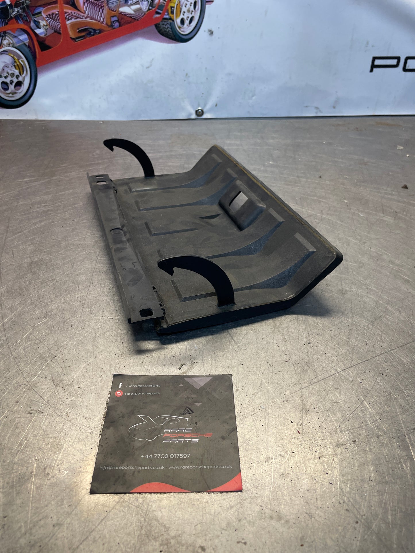 Porsche 924 944 Black glovebox lid, used 477857123