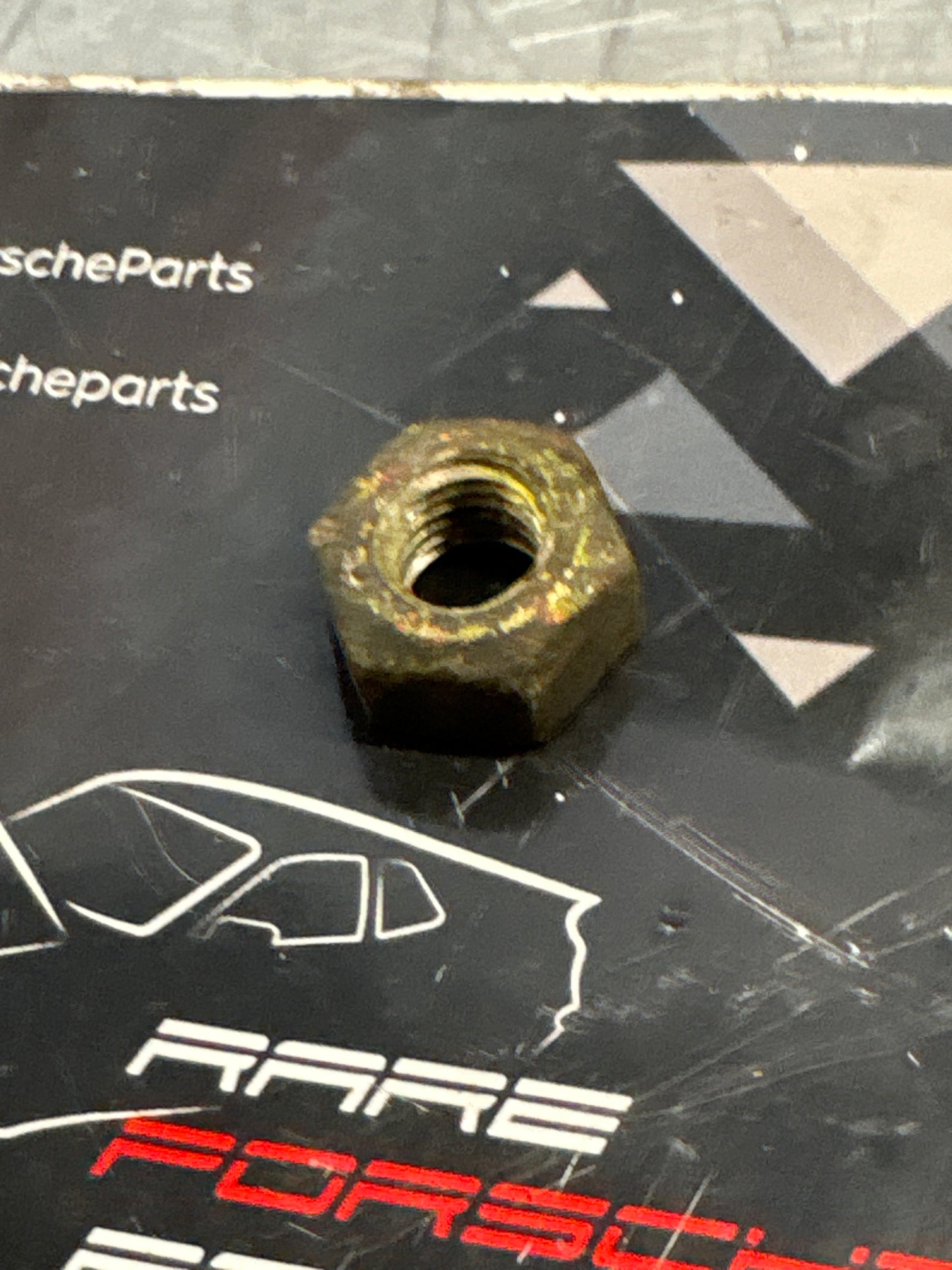 Porsche 924/944 lock nut, used N0221492