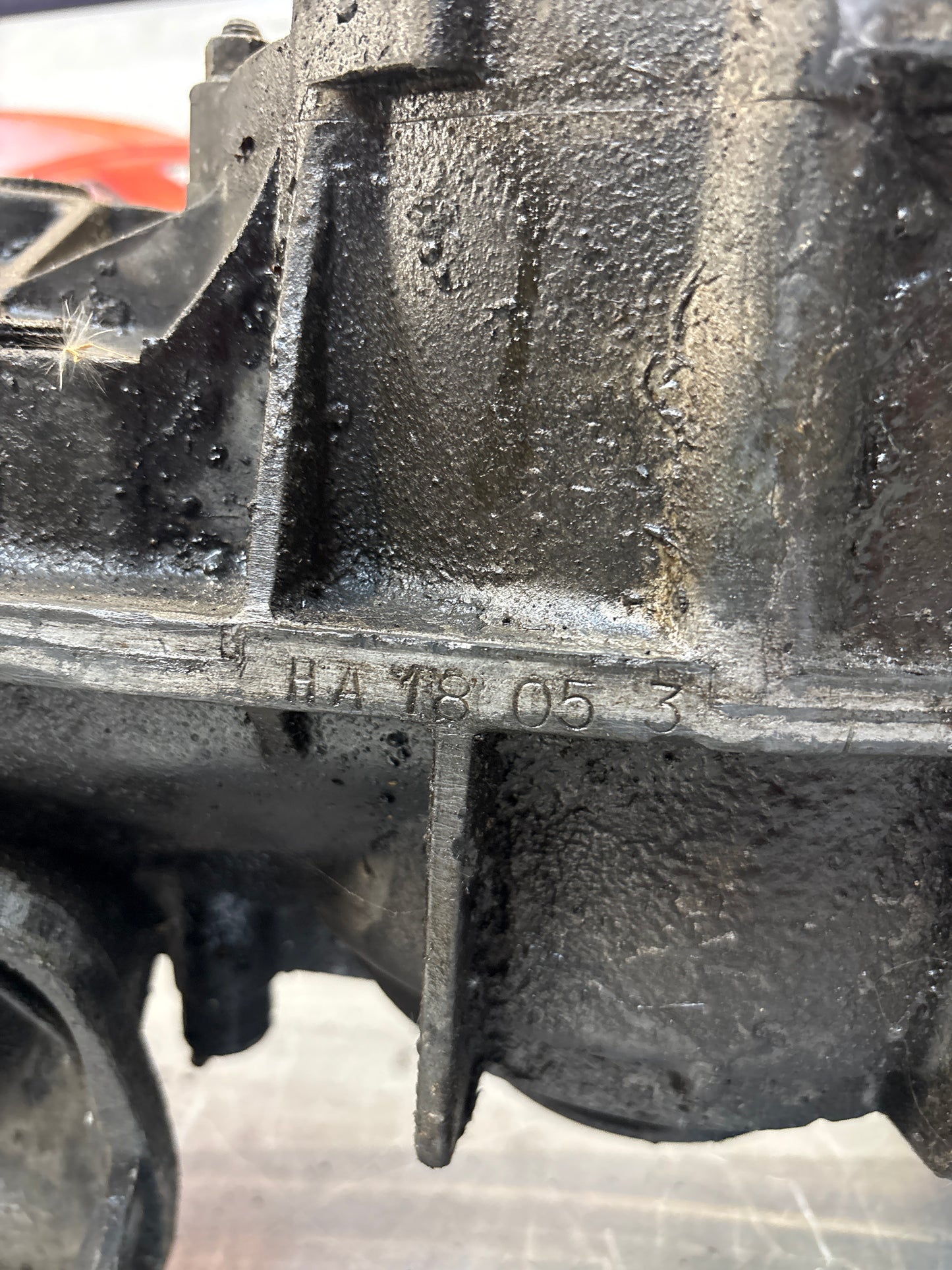Porsche 914 transmission, used, for spares or repair unknown condition HA18053