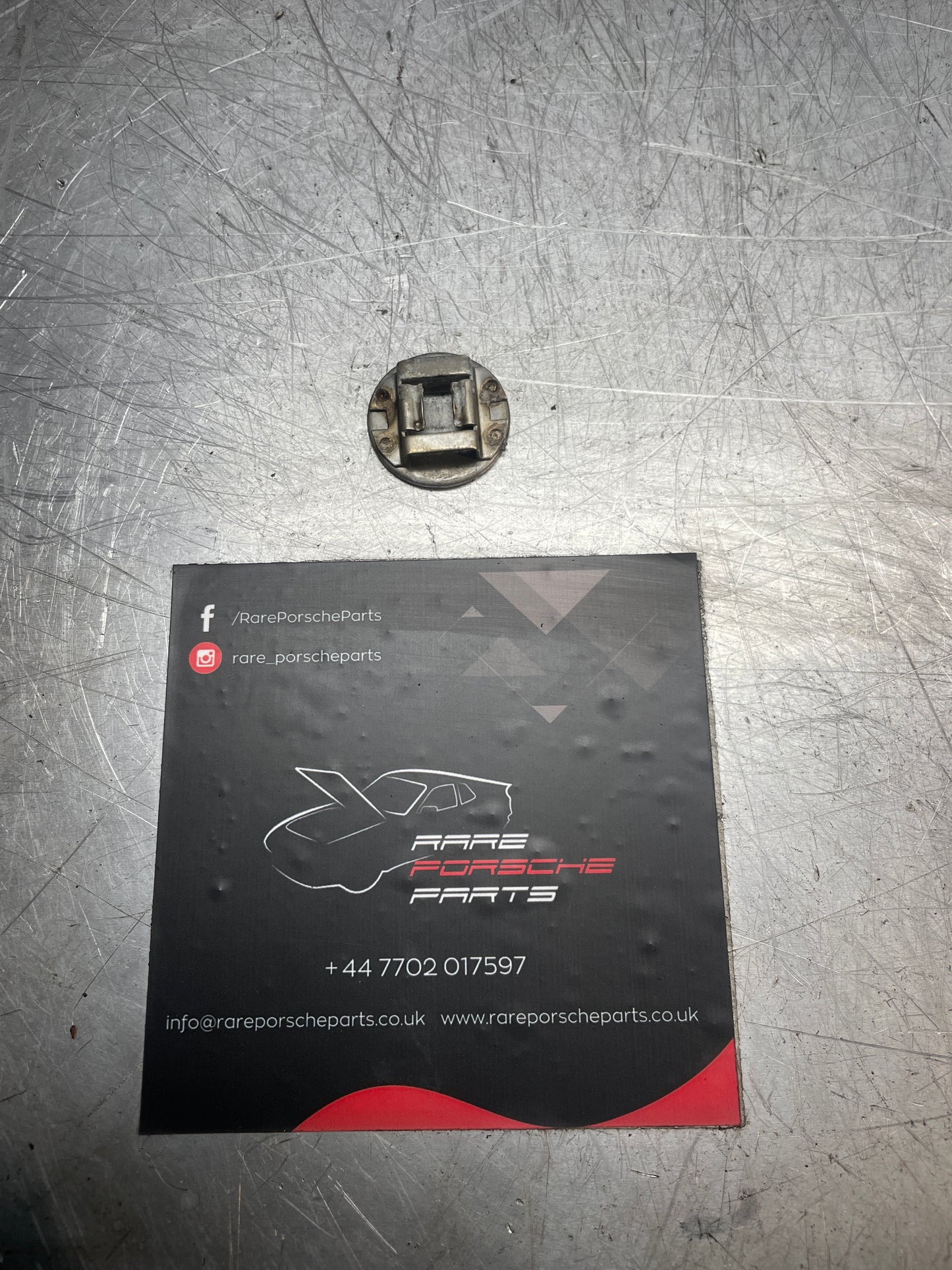 Porsche 924 944 928 968 rear view mirror mount, used 477845043