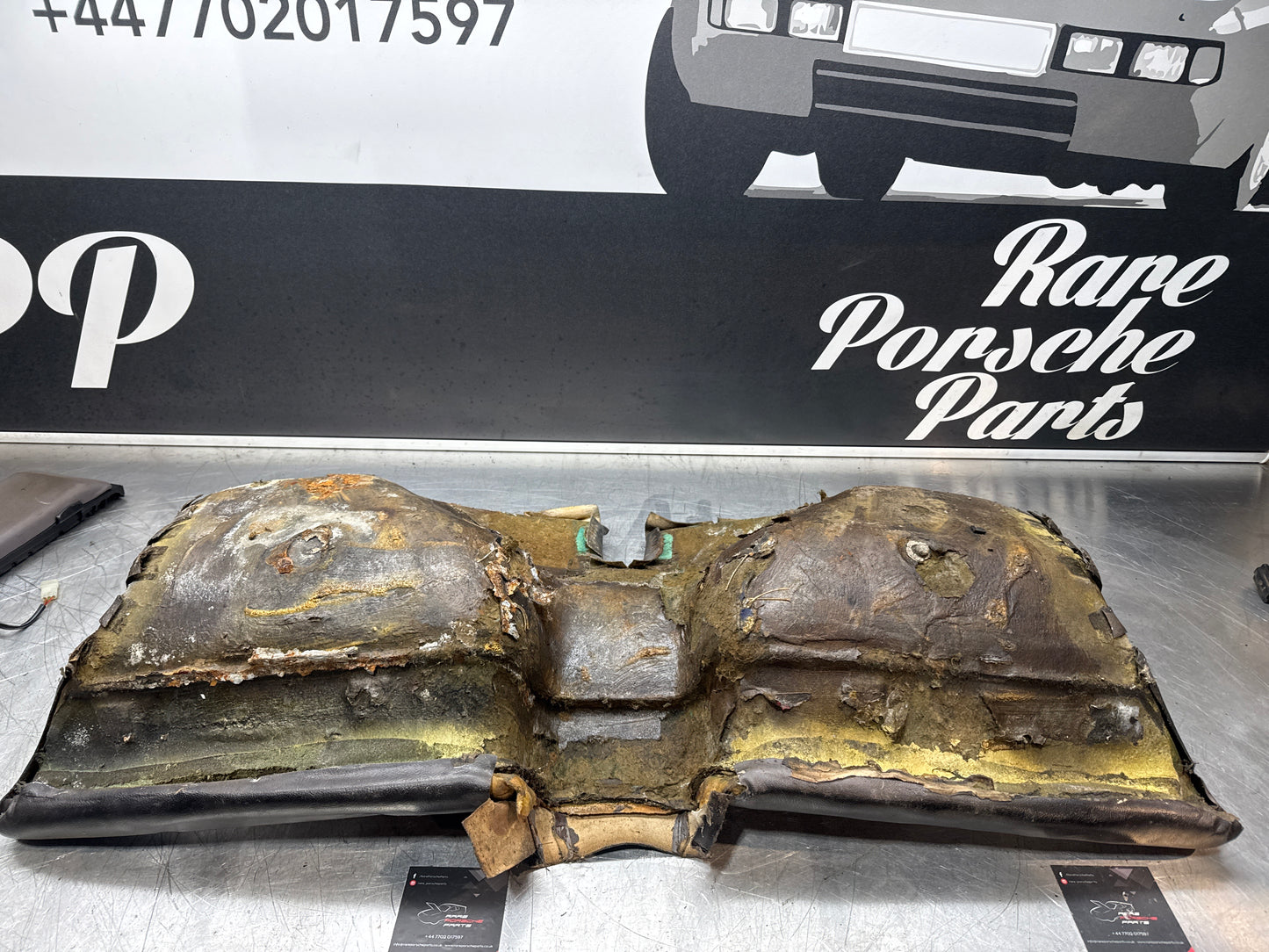 Porsche 944 convertible, S2 Turbo, split rear seat, used, black, nice condition 944522073 9446220460 9446220450