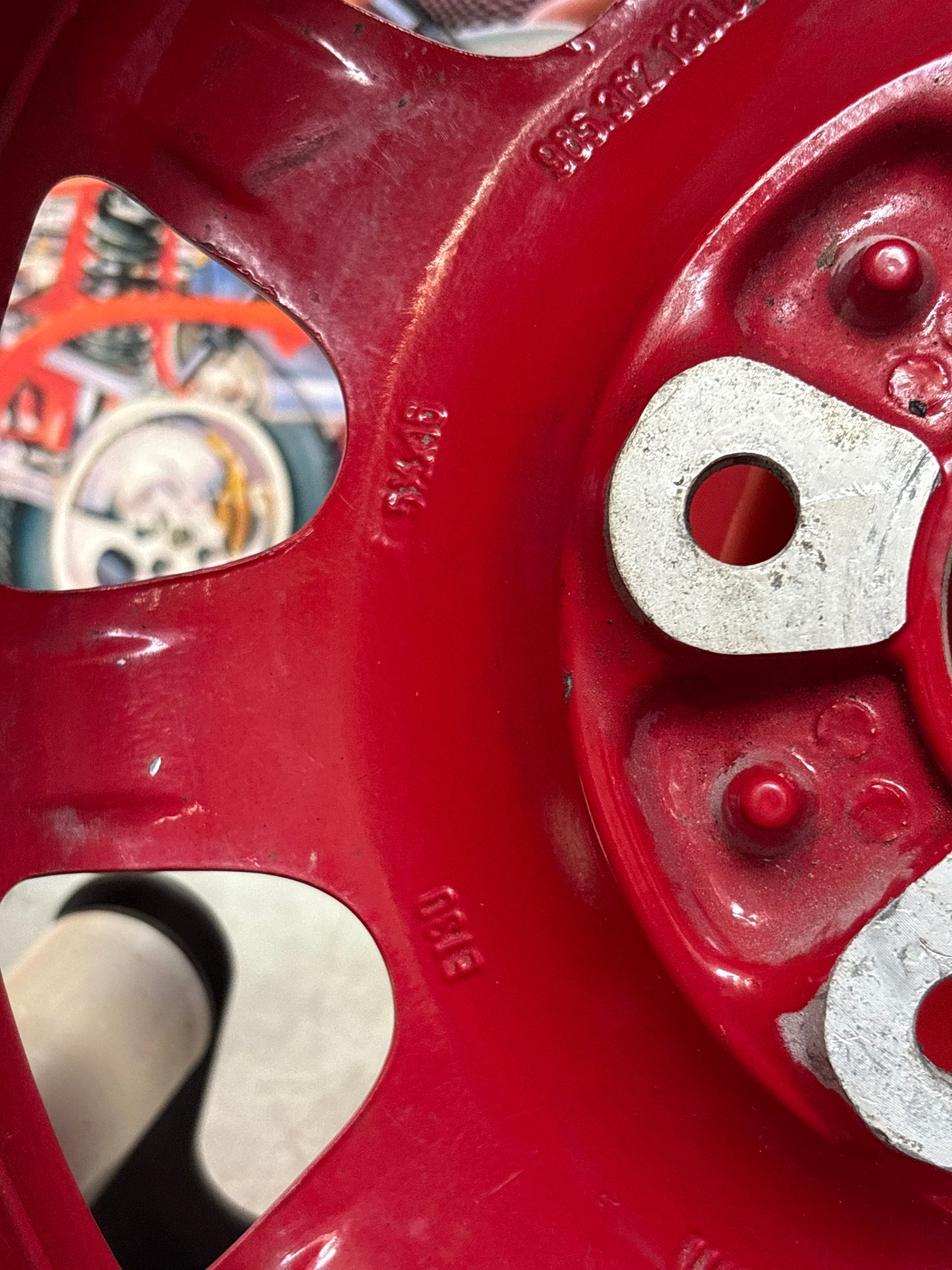 Porsche 965 911 Turbo Spare Wheel and Tire 96536213000