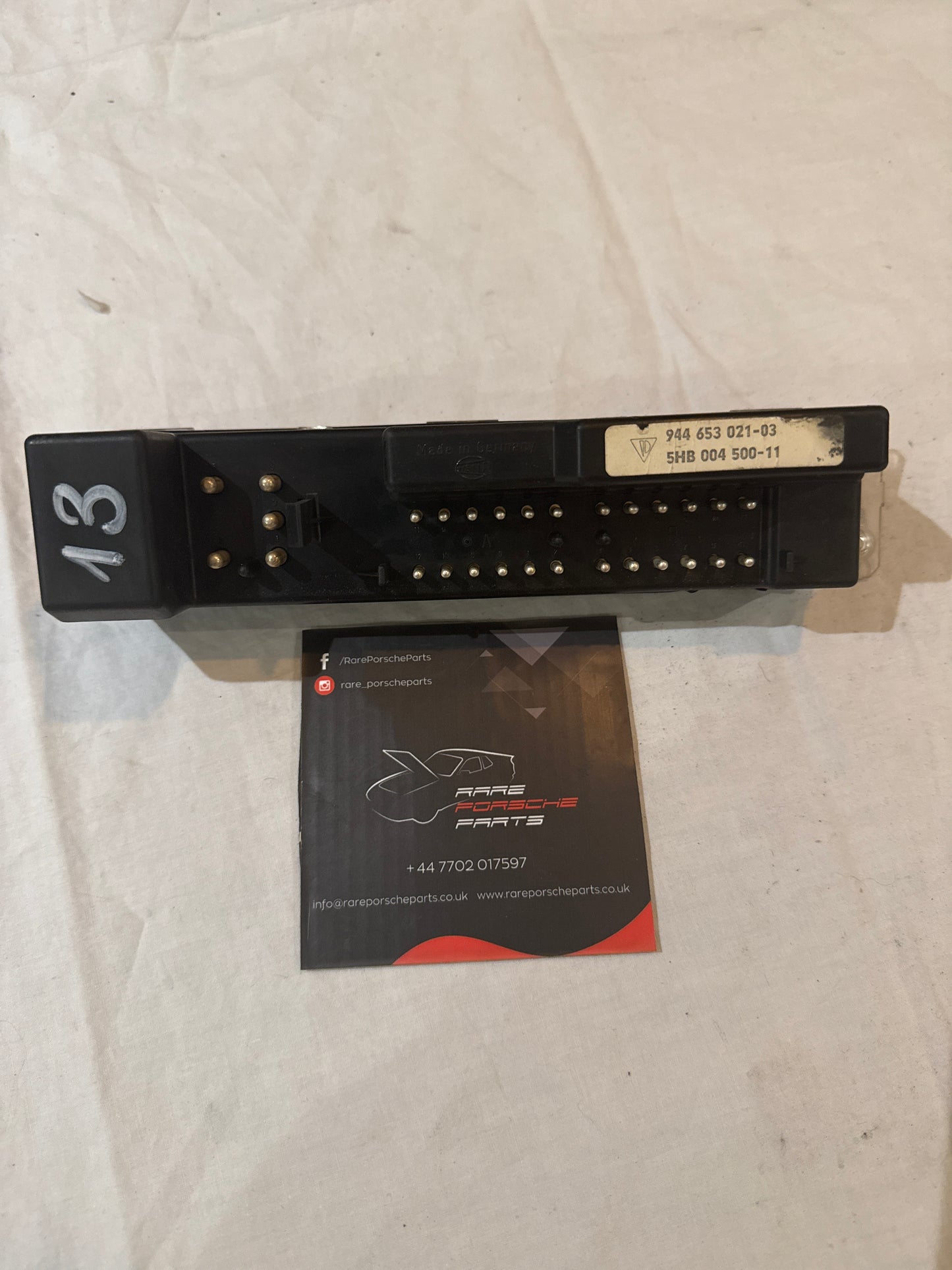 Porsche 944 climate heater control switch unit 85.5-91 years. 94465302103 used