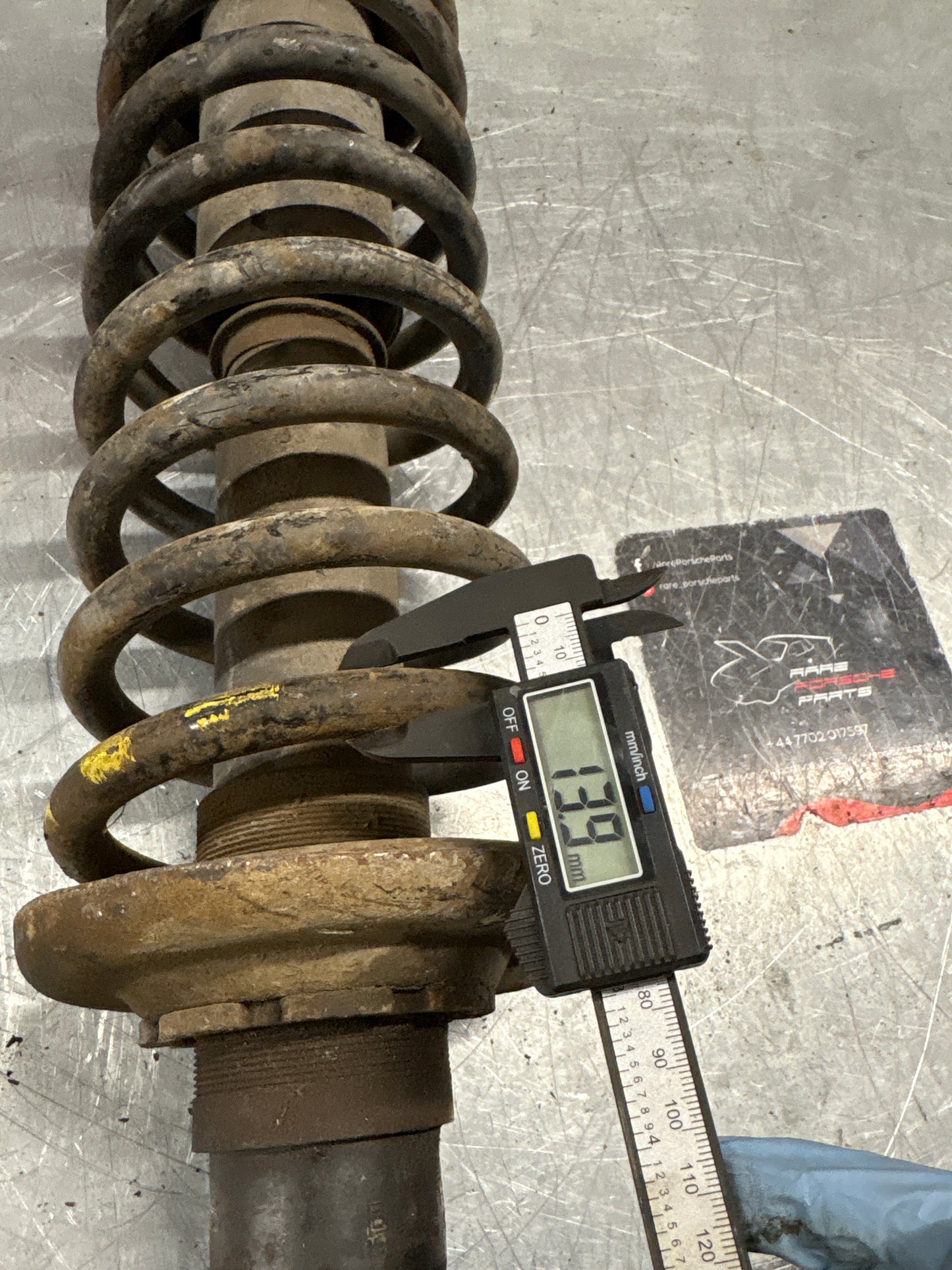 Porsche 928 rear shock absorber, used 92833305108