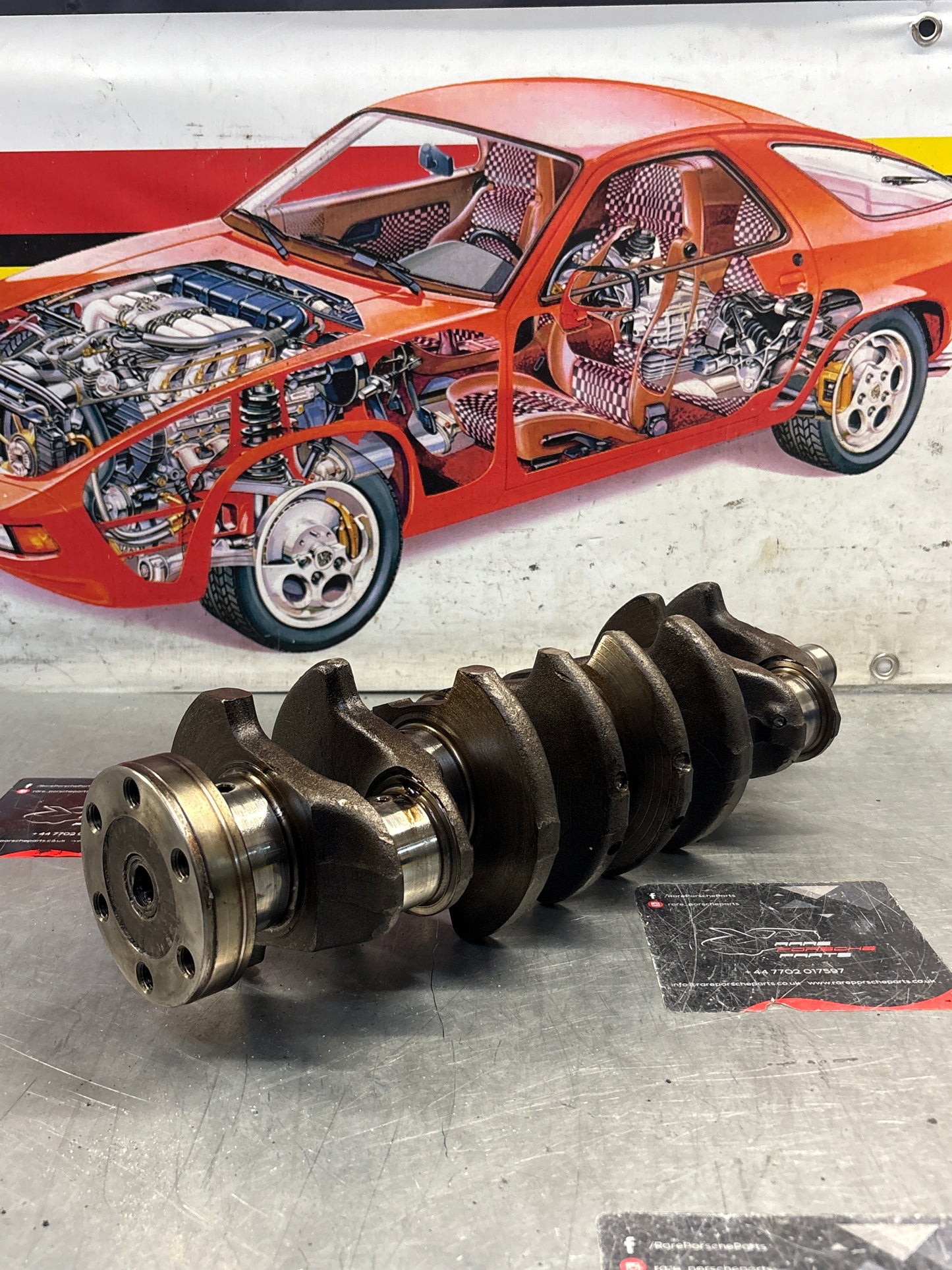 Porsche 924 2.0L used condition crankshaft 046105021A