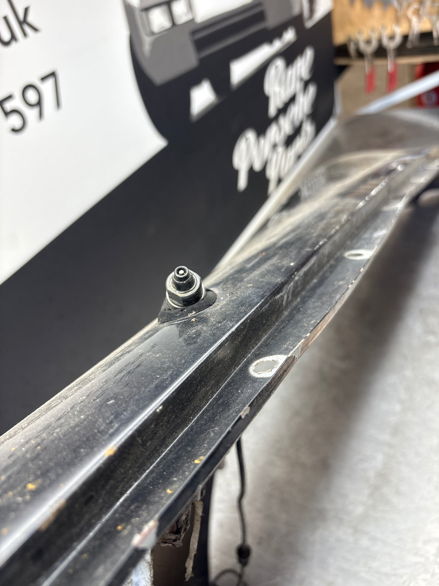 Porsche 944 early left front wing, please see photos, used