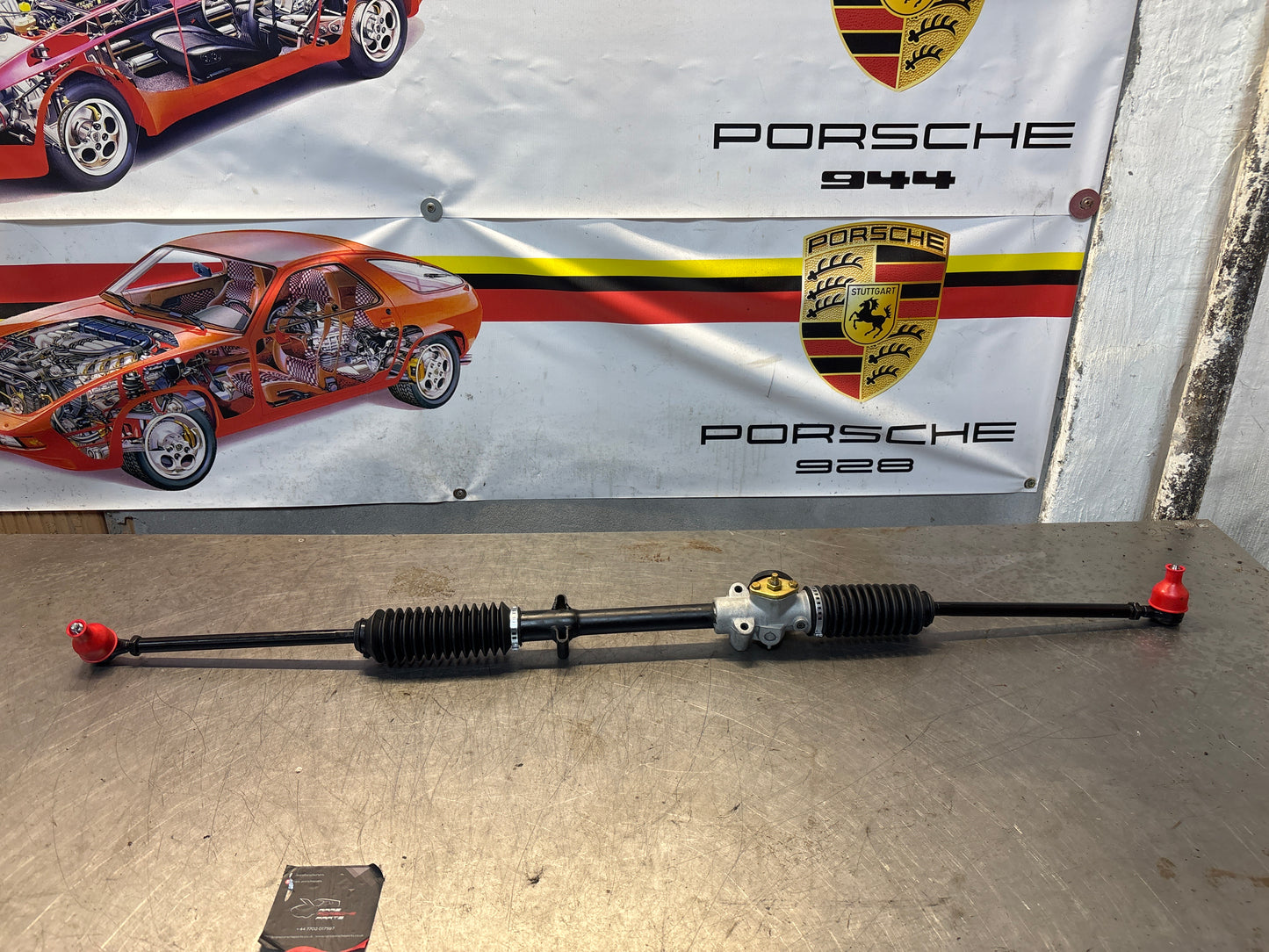 Porsche 924 LHD Manual steering rack, refurbished 477419105C