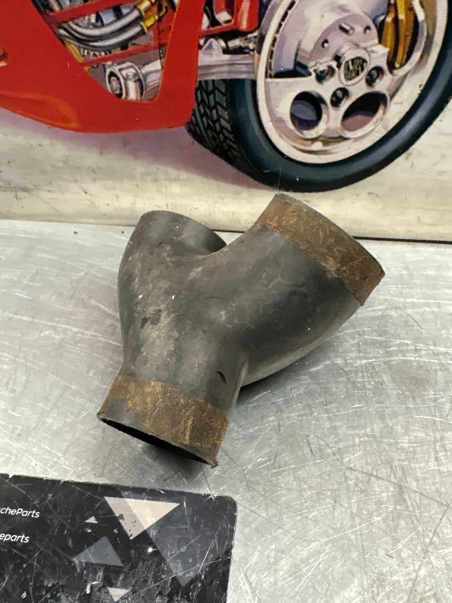 Porsche 924 Turbo Intermediate Piece, used 477820539