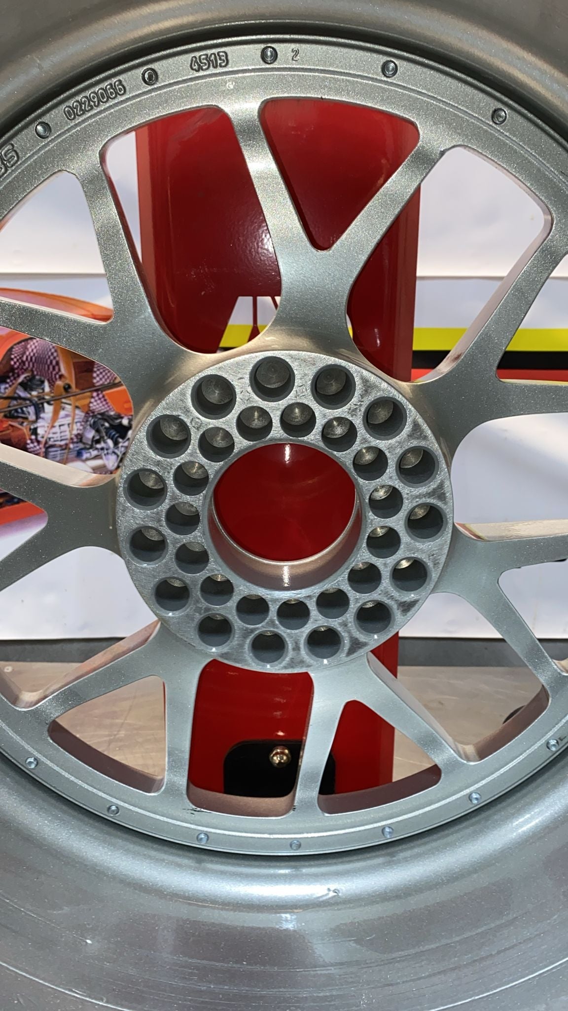 Porsche 997 set of 18” BBS Cup Wheels, refurbished