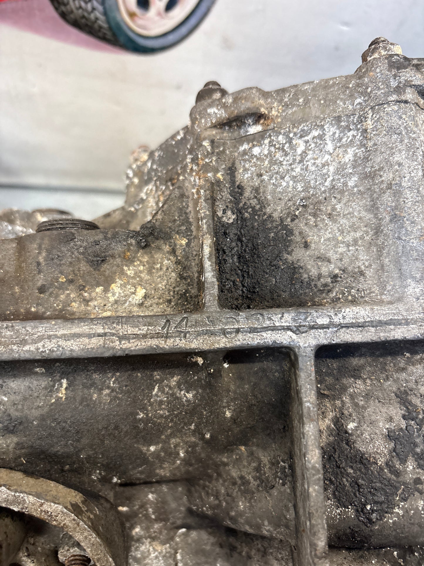 Porsche 914 transmission, used, for spares or repair unknown condition HA14023