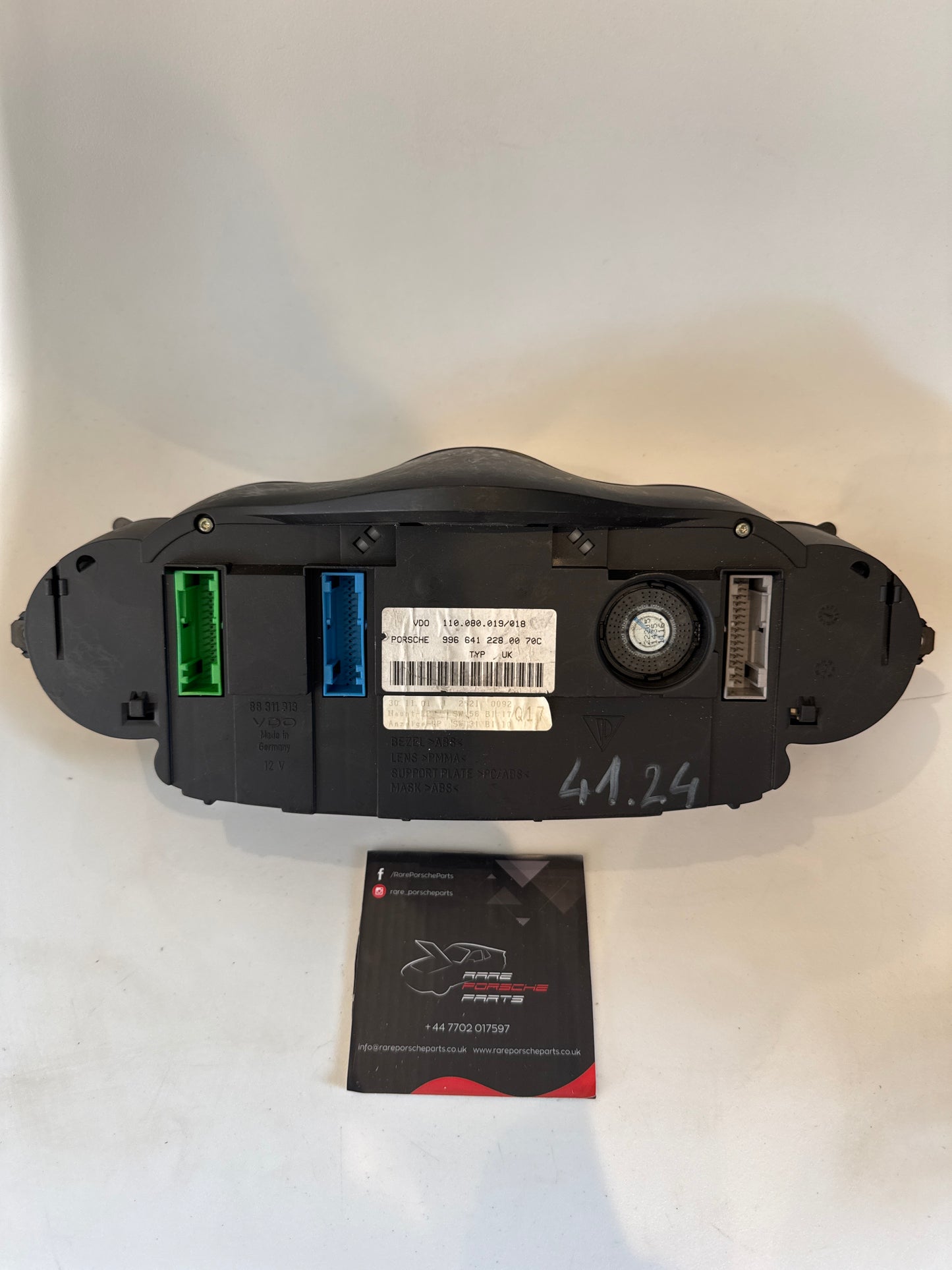 Porsche Boxster 996 Instrument Cluster, unknown mileage 996642280070C used