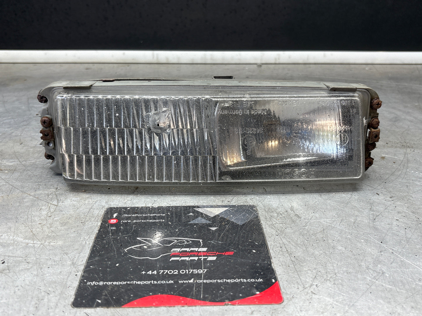 Porsche 944 S2 Turbo Left foglight 95163121200, spares or repair