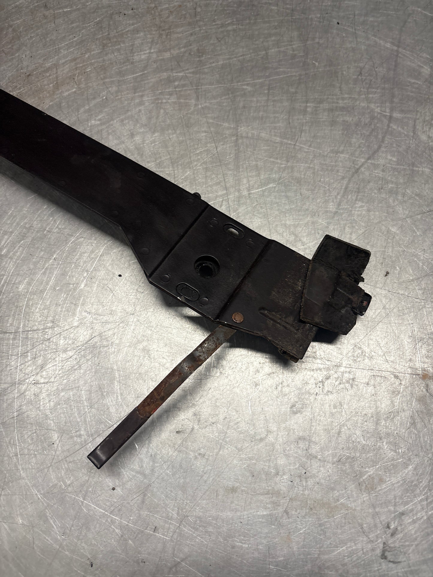 Porsche 928 S4 sunroof guide with slider, used 92856406140 / 92856426702