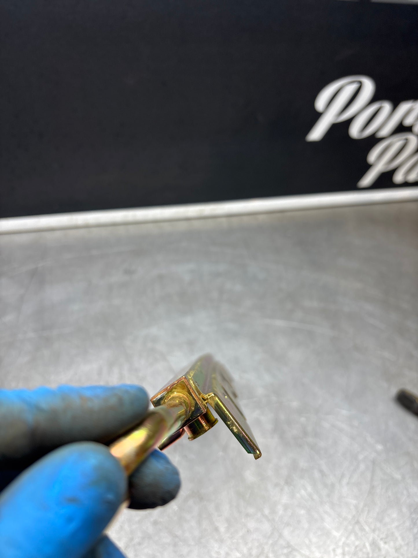 Porsche 928 S fuel rail, spares or repair, bent 92811007911