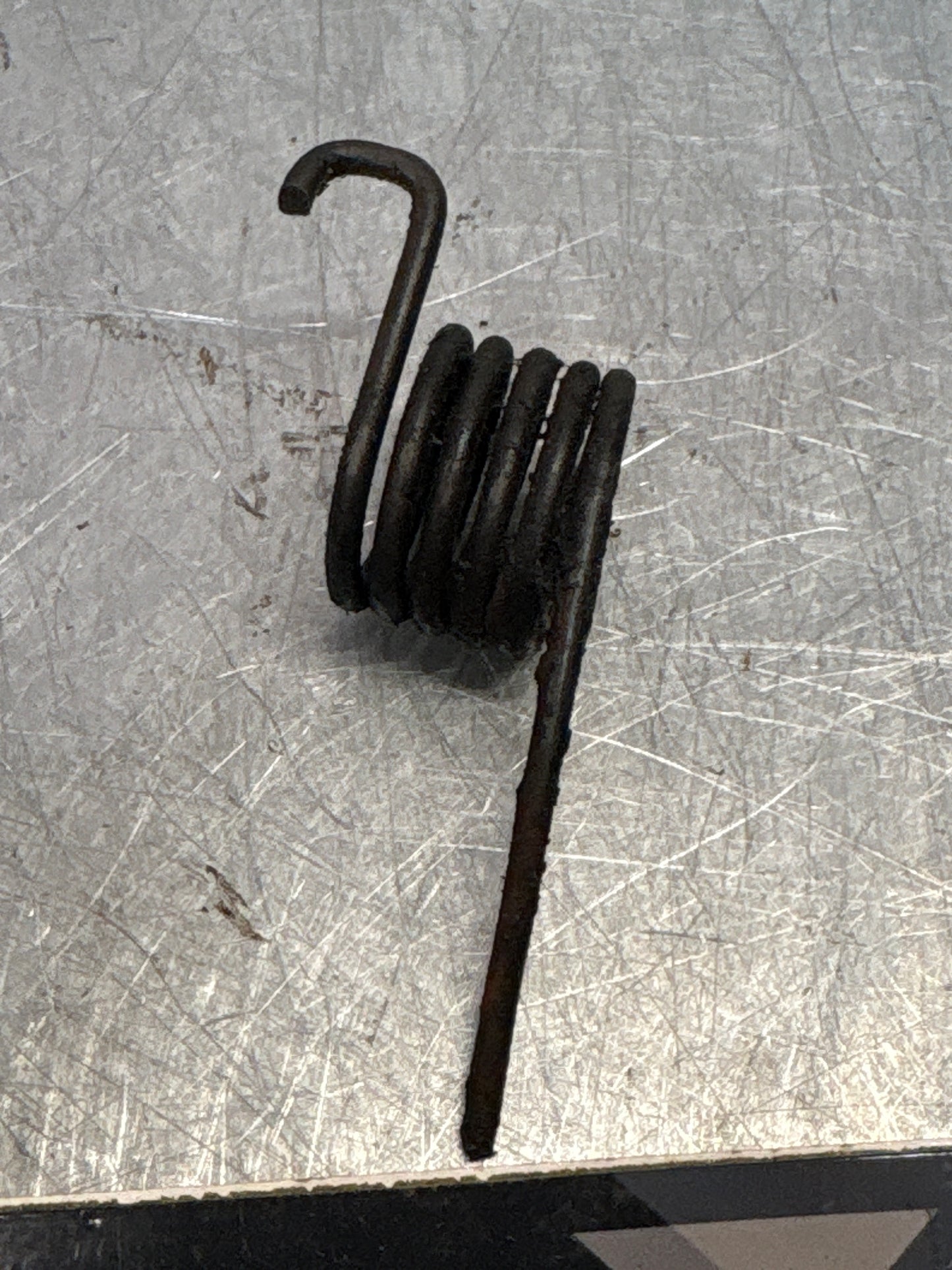 Porsche 924 clutch control shaft torsion spring, used 088141723