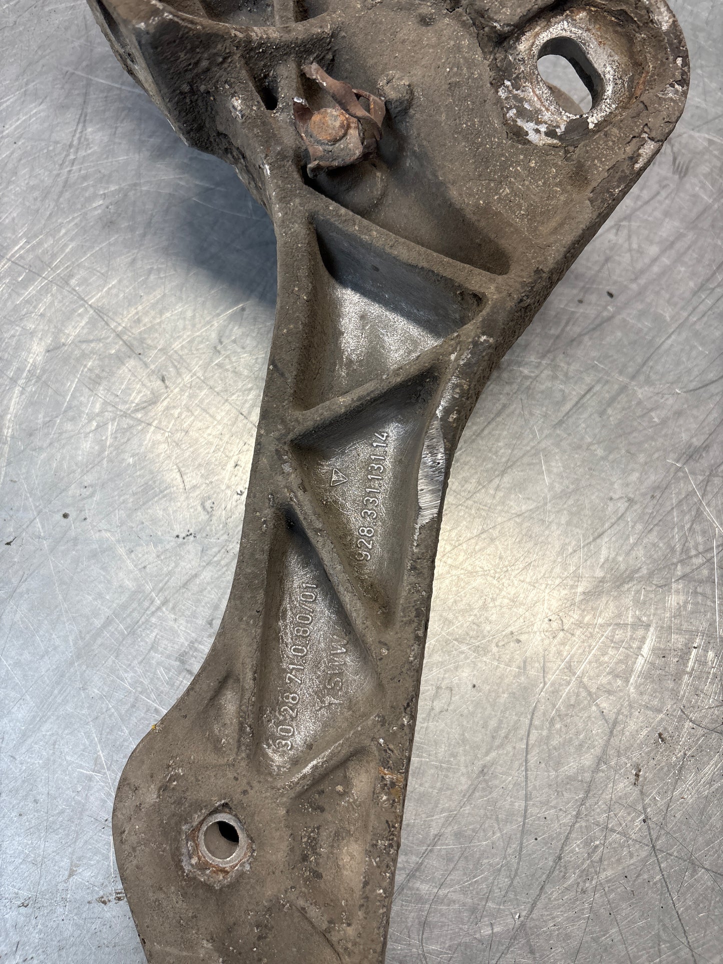 Porsche 928 rear gearbox subframe, used 92833113114