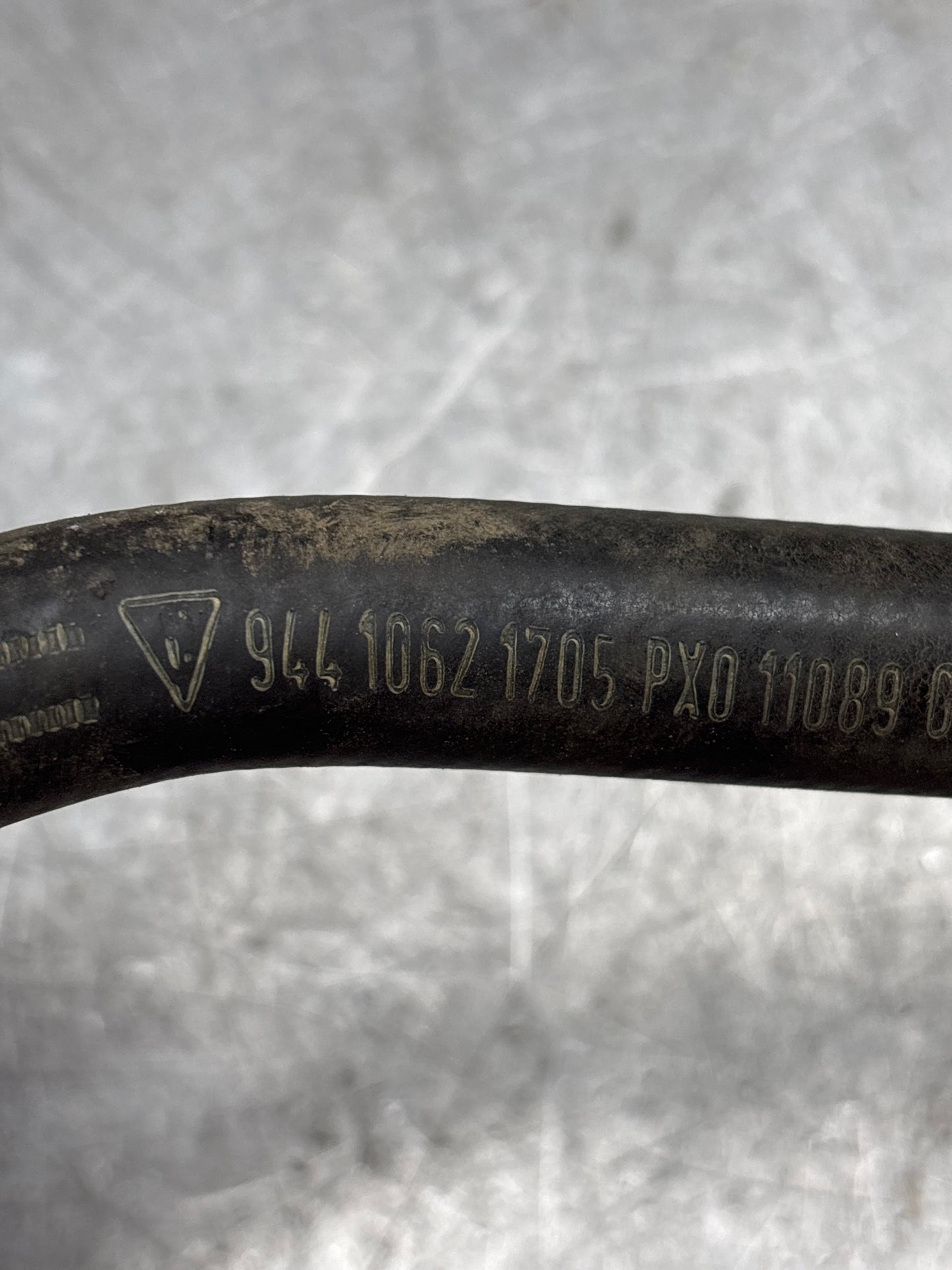 Porsche 968 Water radiator hose 94410621705, used