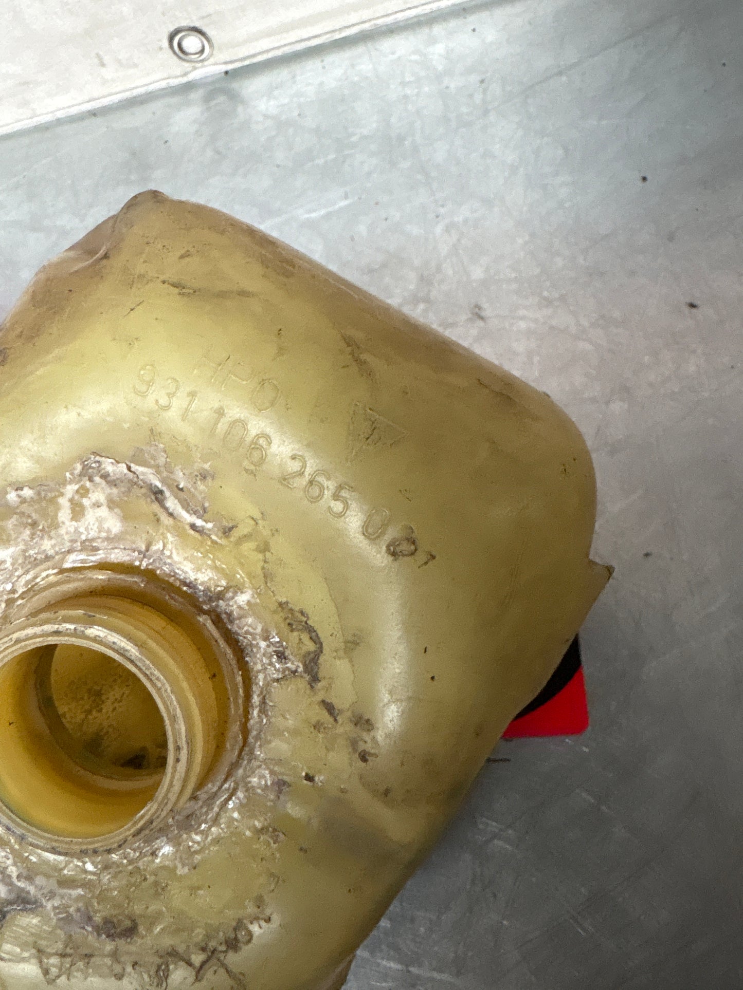 Porsche 924 Turbo Expansion tank, reservoir 93110626502 used