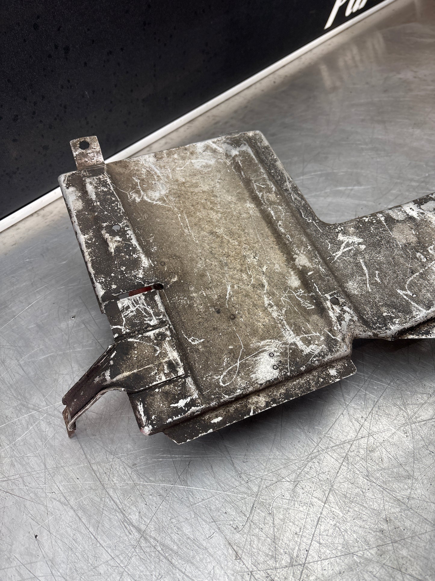 Porsche 944 S2, Turbo 968 undertray, protective plate 95150406900 used