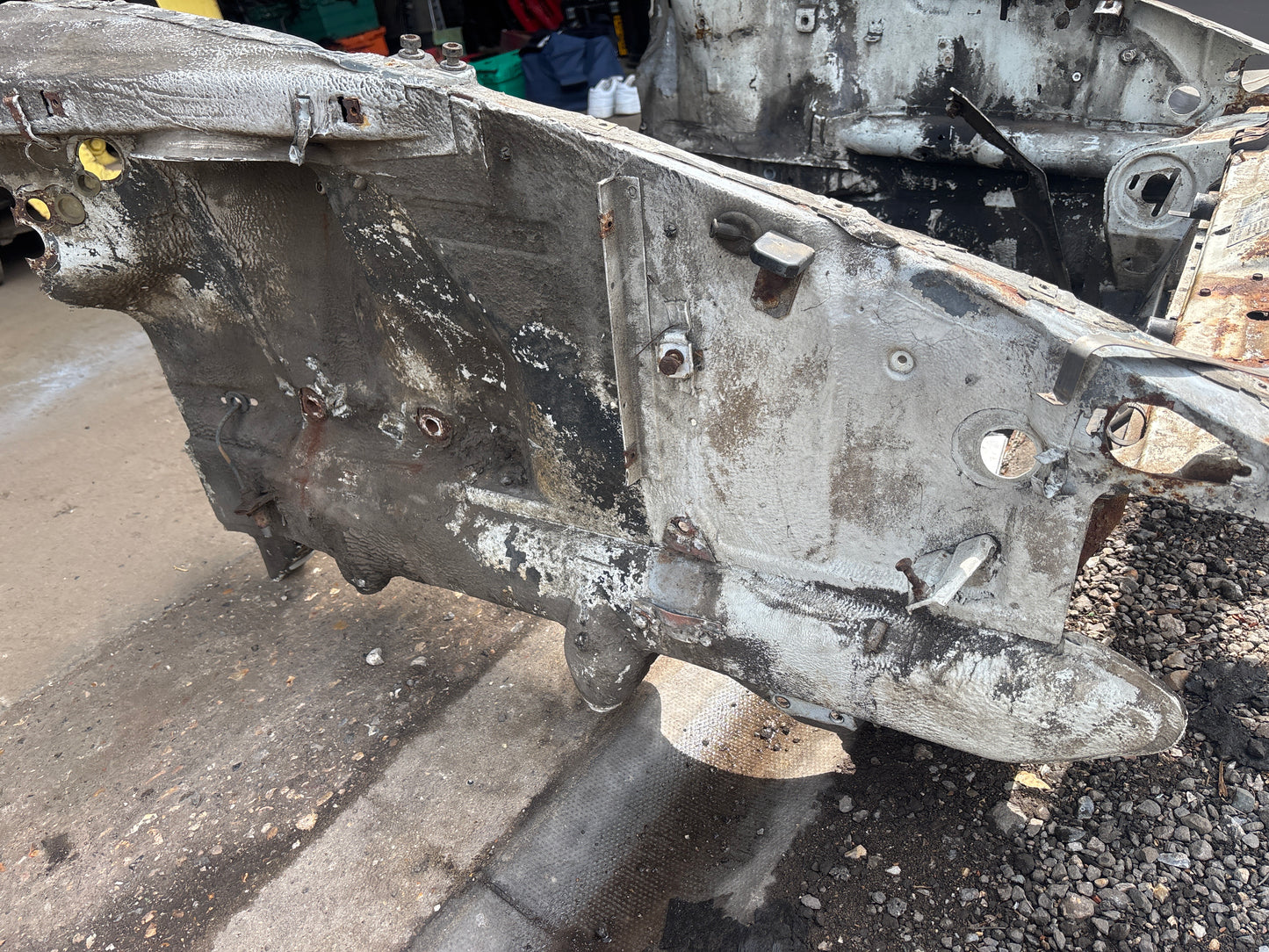 Porsche 928 S 1982 Front Section Cut